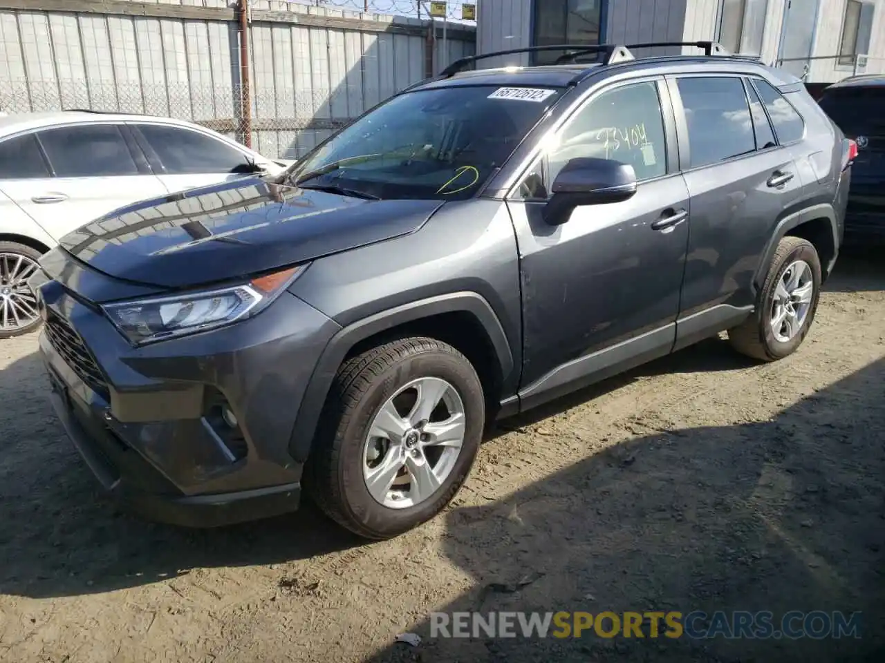 2 Photograph of a damaged car JTMW1RFV5KD005561 TOYOTA RAV4 2019