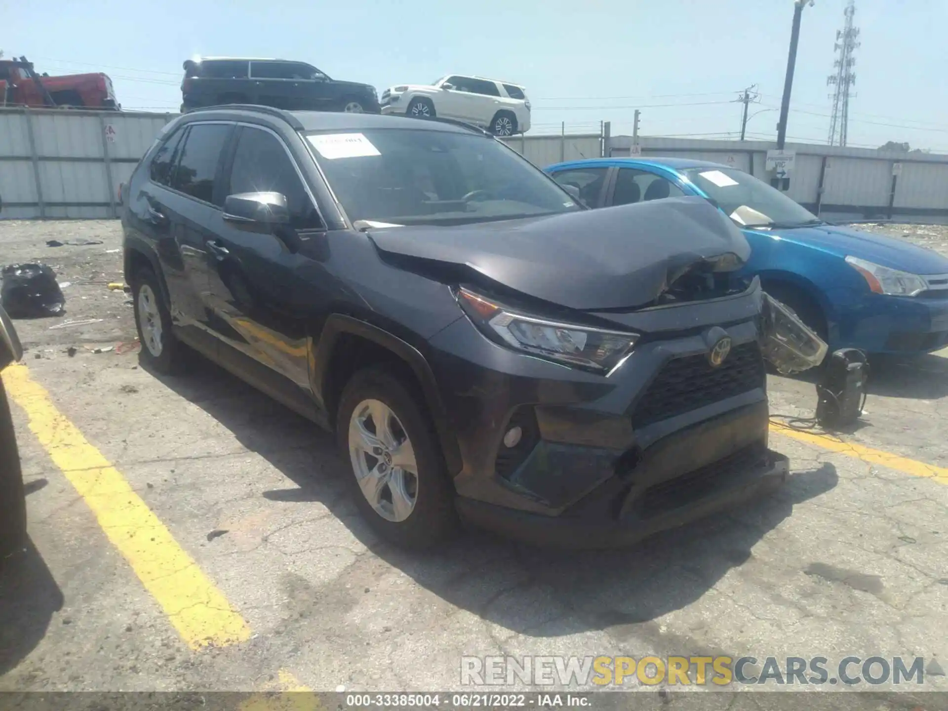 1 Photograph of a damaged car JTMW1RFV5KD010209 TOYOTA RAV4 2019