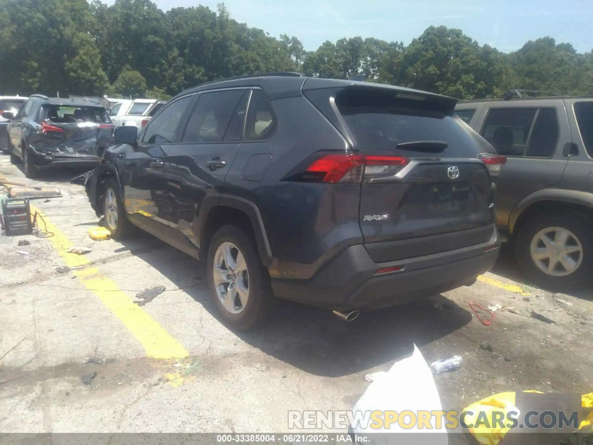 3 Photograph of a damaged car JTMW1RFV5KD010209 TOYOTA RAV4 2019