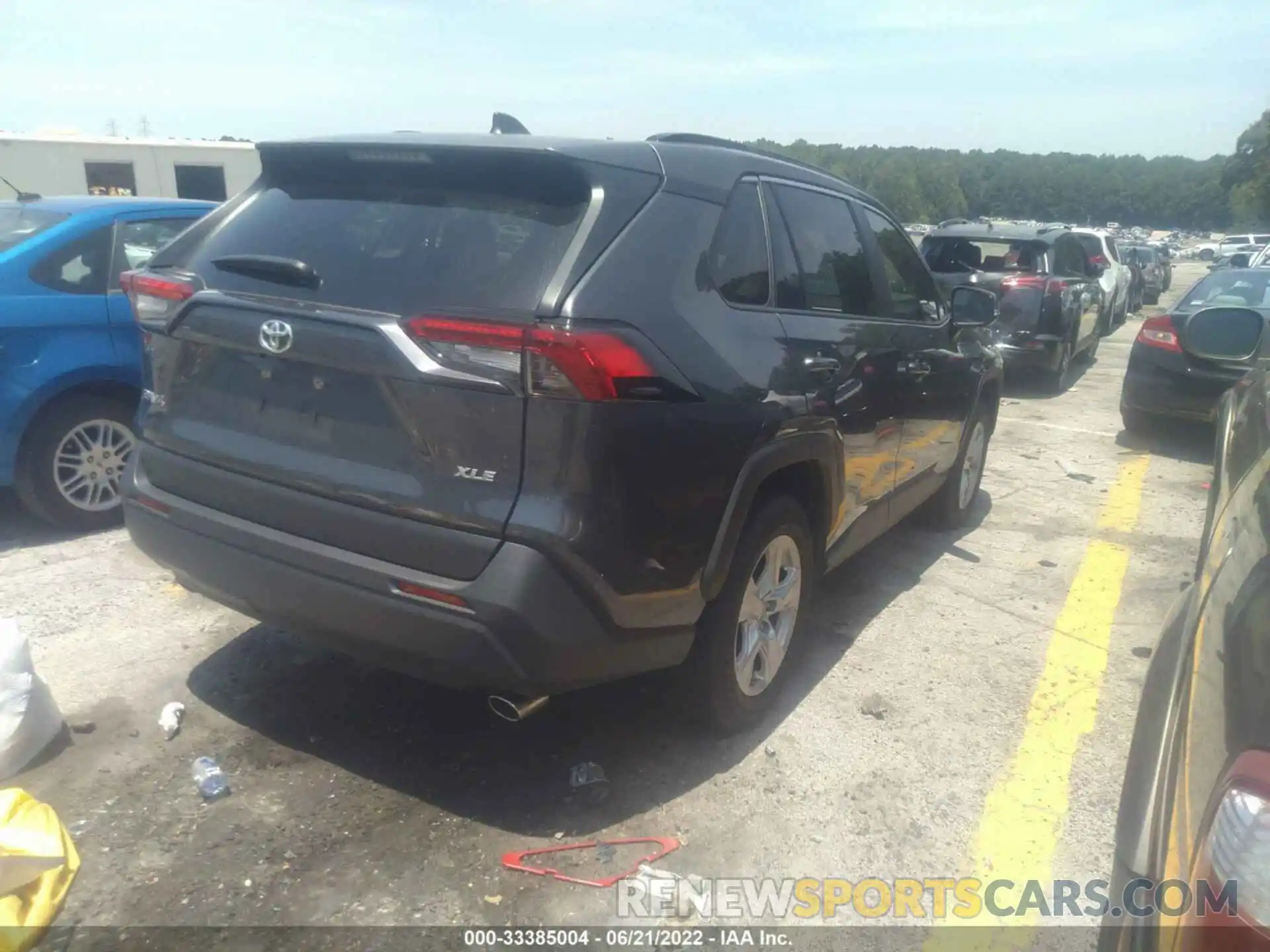 4 Photograph of a damaged car JTMW1RFV5KD010209 TOYOTA RAV4 2019