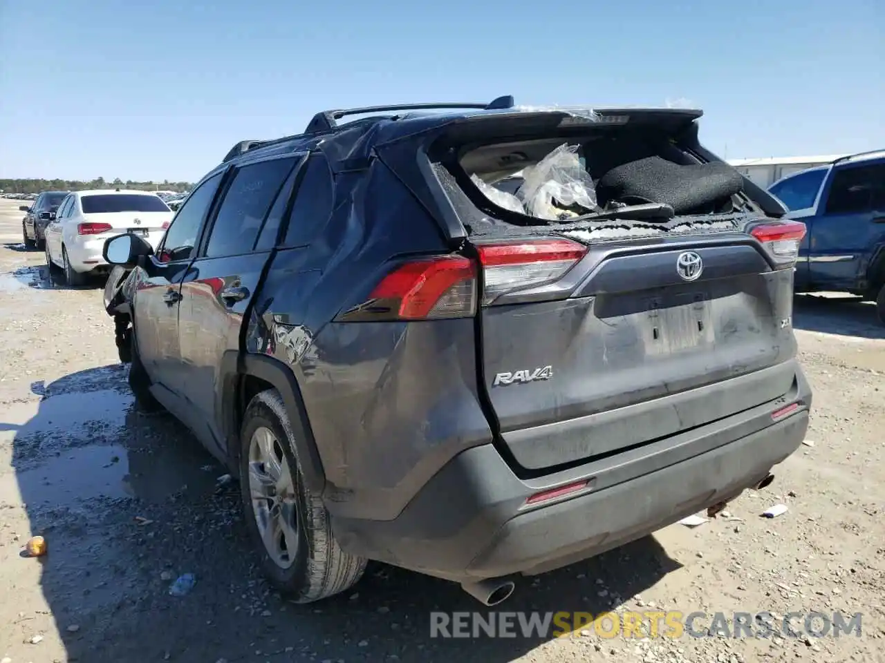 3 Photograph of a damaged car JTMW1RFV5KD010730 TOYOTA RAV4 2019