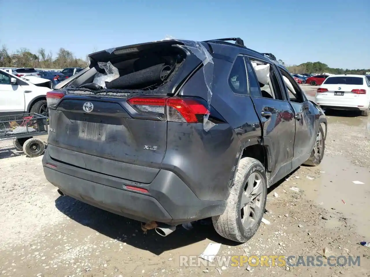 4 Фотография поврежденного автомобиля JTMW1RFV5KD010730 TOYOTA RAV4 2019