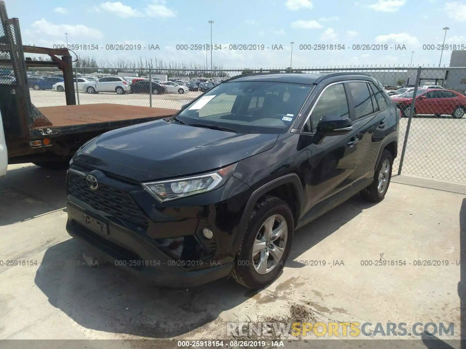 2 Фотография поврежденного автомобиля JTMW1RFV5KD011120 TOYOTA RAV4 2019