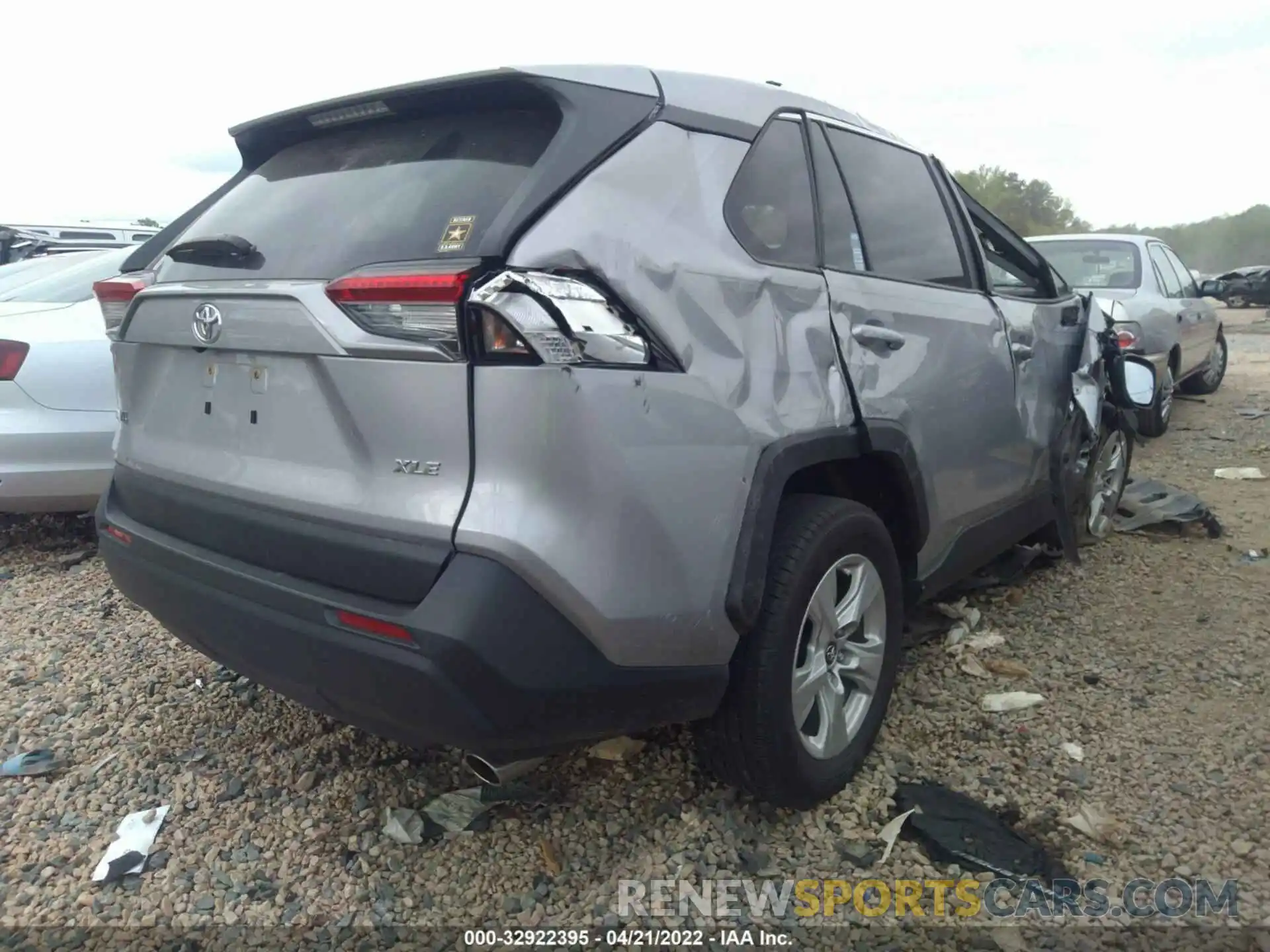 4 Фотография поврежденного автомобиля JTMW1RFV5KD013191 TOYOTA RAV4 2019