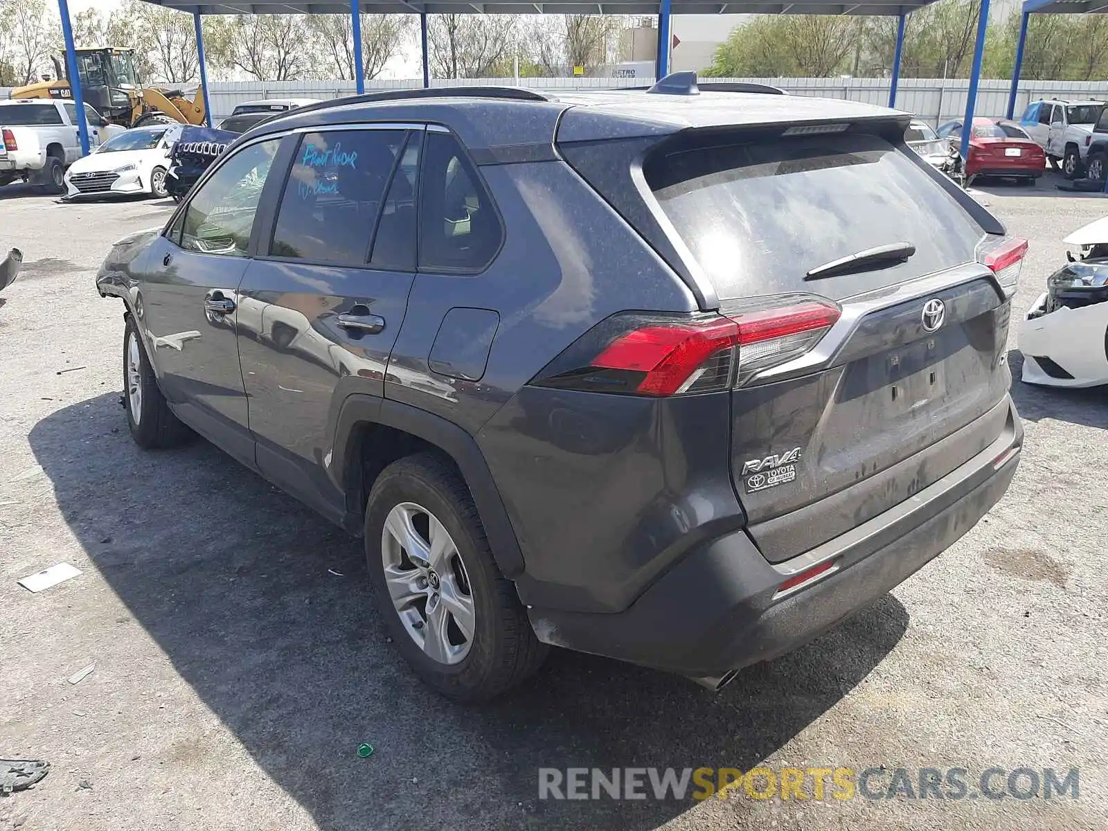 3 Photograph of a damaged car JTMW1RFV5KD013501 TOYOTA RAV4 2019