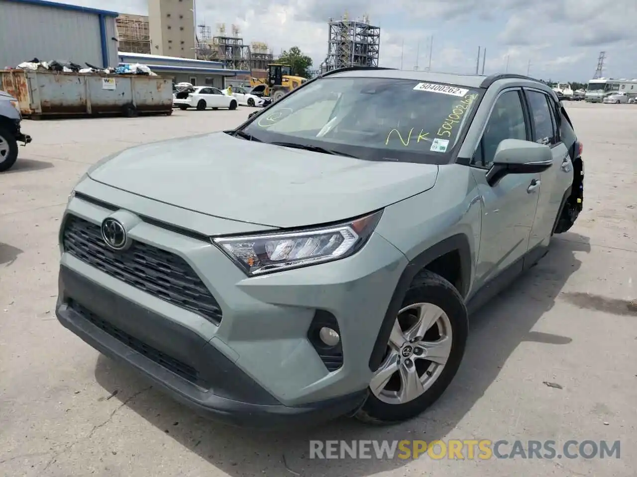 2 Фотография поврежденного автомобиля JTMW1RFV5KD015670 TOYOTA RAV4 2019