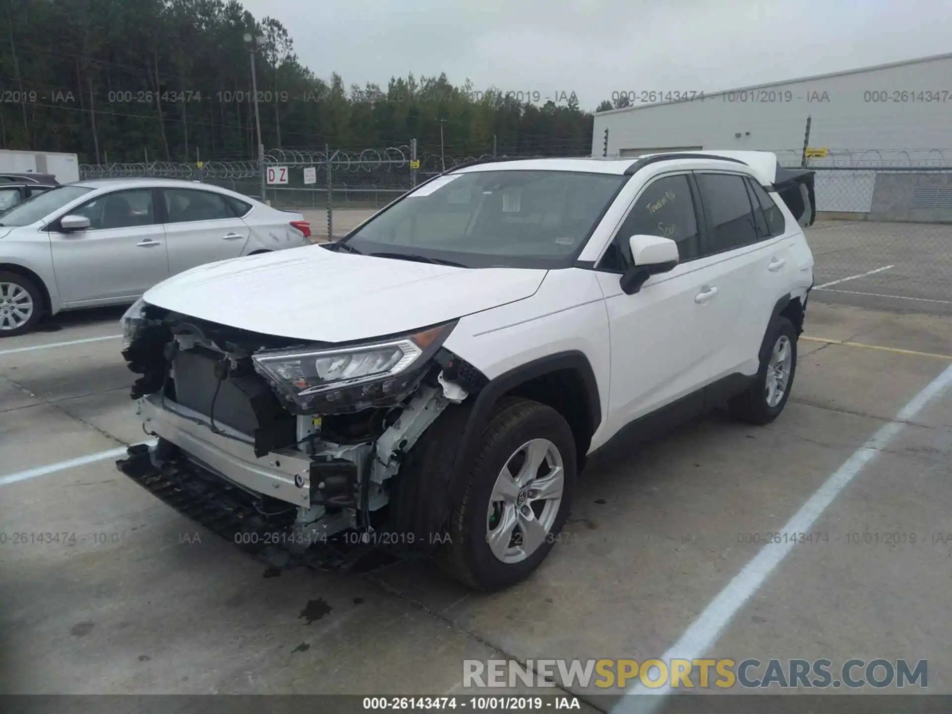 2 Photograph of a damaged car JTMW1RFV5KD018181 TOYOTA RAV4 2019