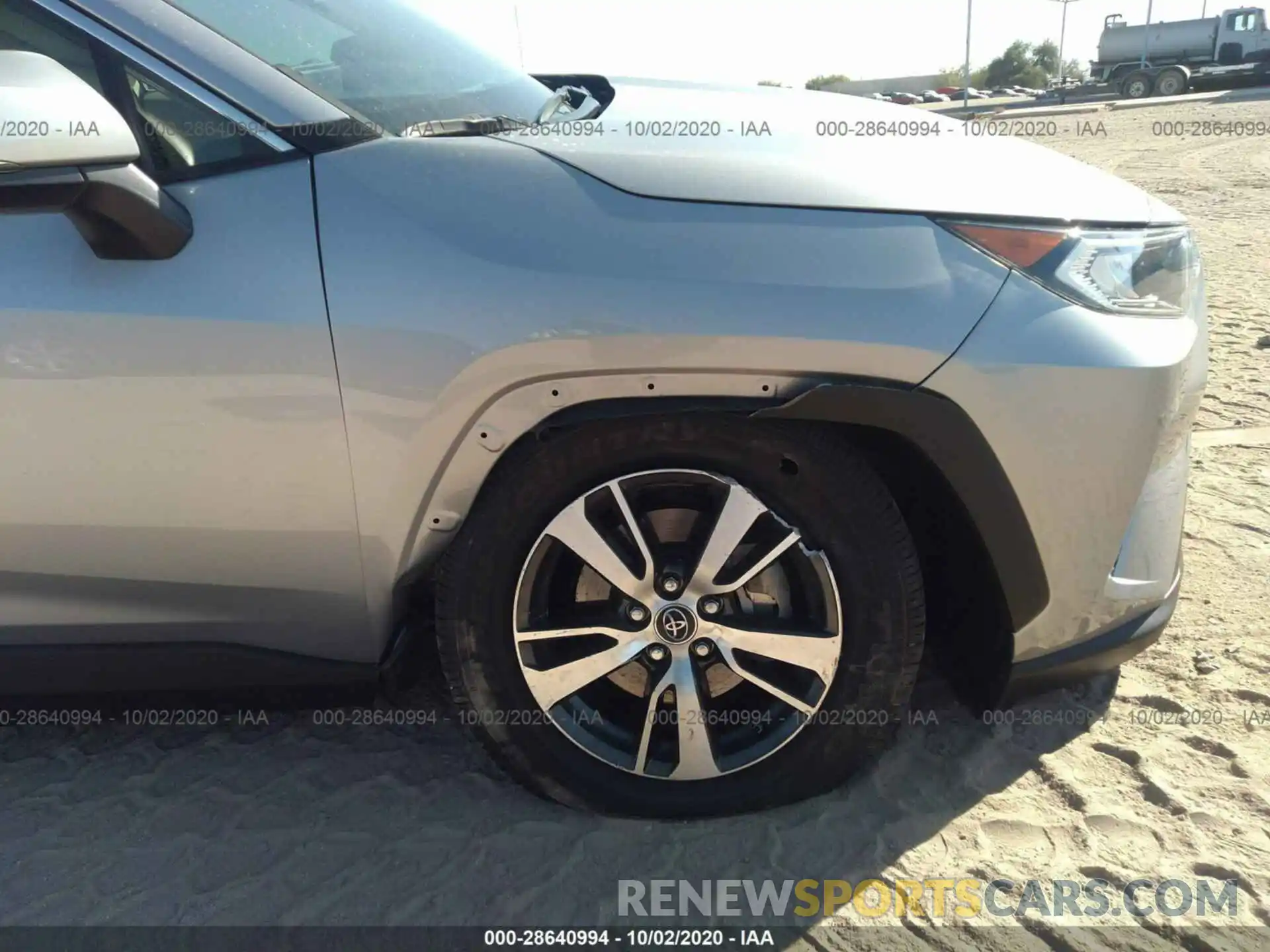 6 Photograph of a damaged car JTMW1RFV5KD018231 TOYOTA RAV4 2019