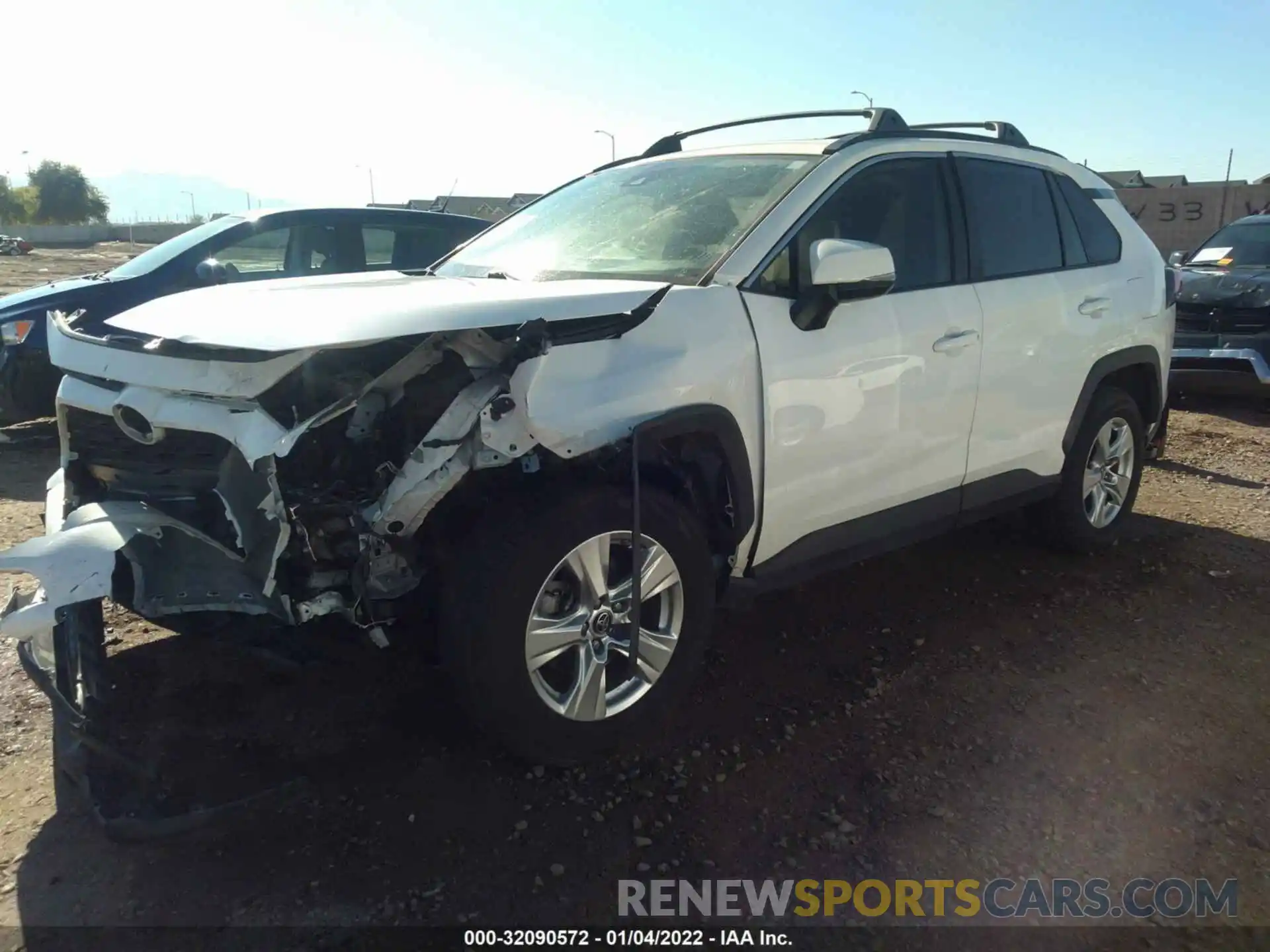 2 Photograph of a damaged car JTMW1RFV5KD018715 TOYOTA RAV4 2019