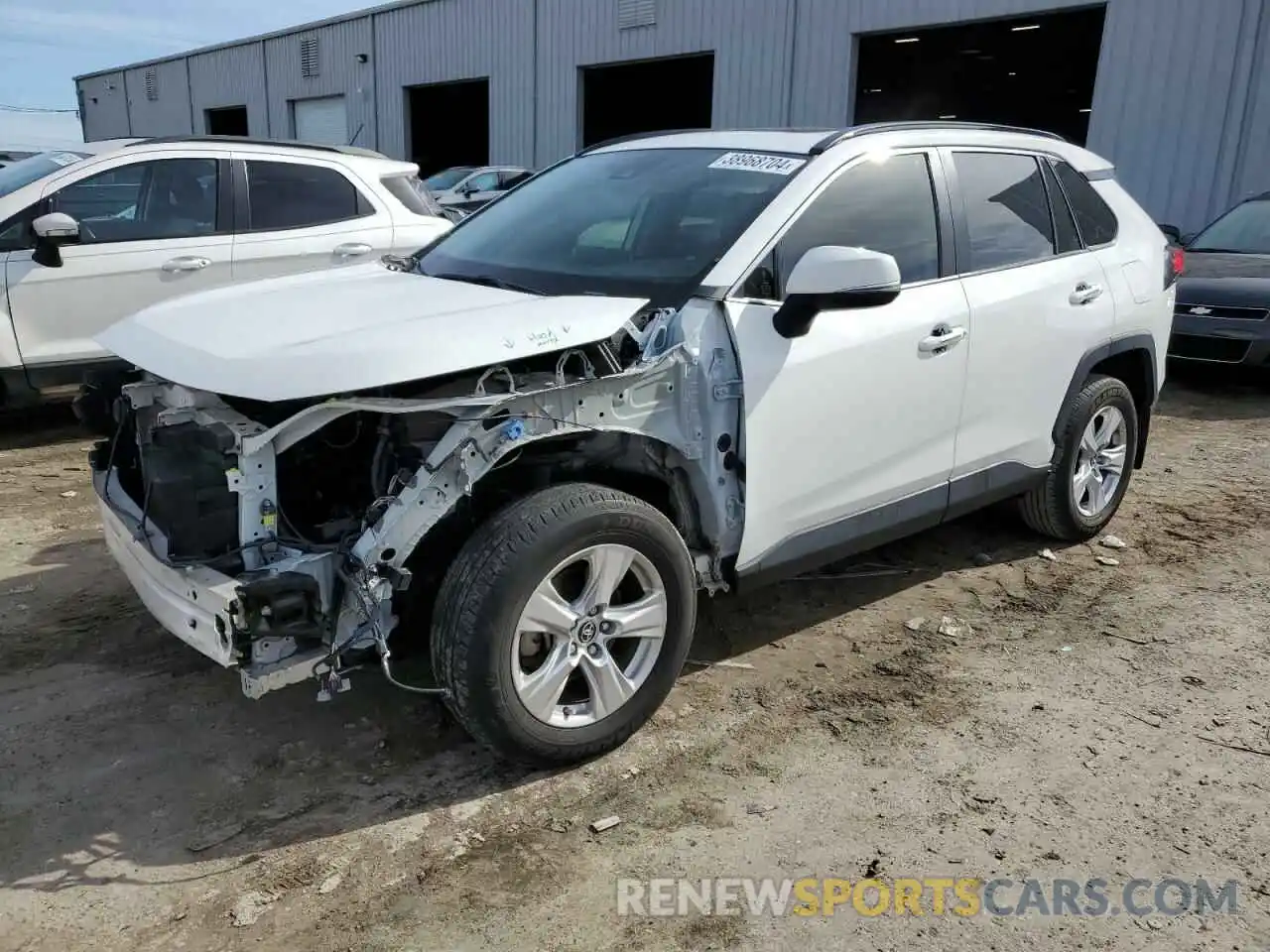 1 Photograph of a damaged car JTMW1RFV5KD022392 TOYOTA RAV4 2019