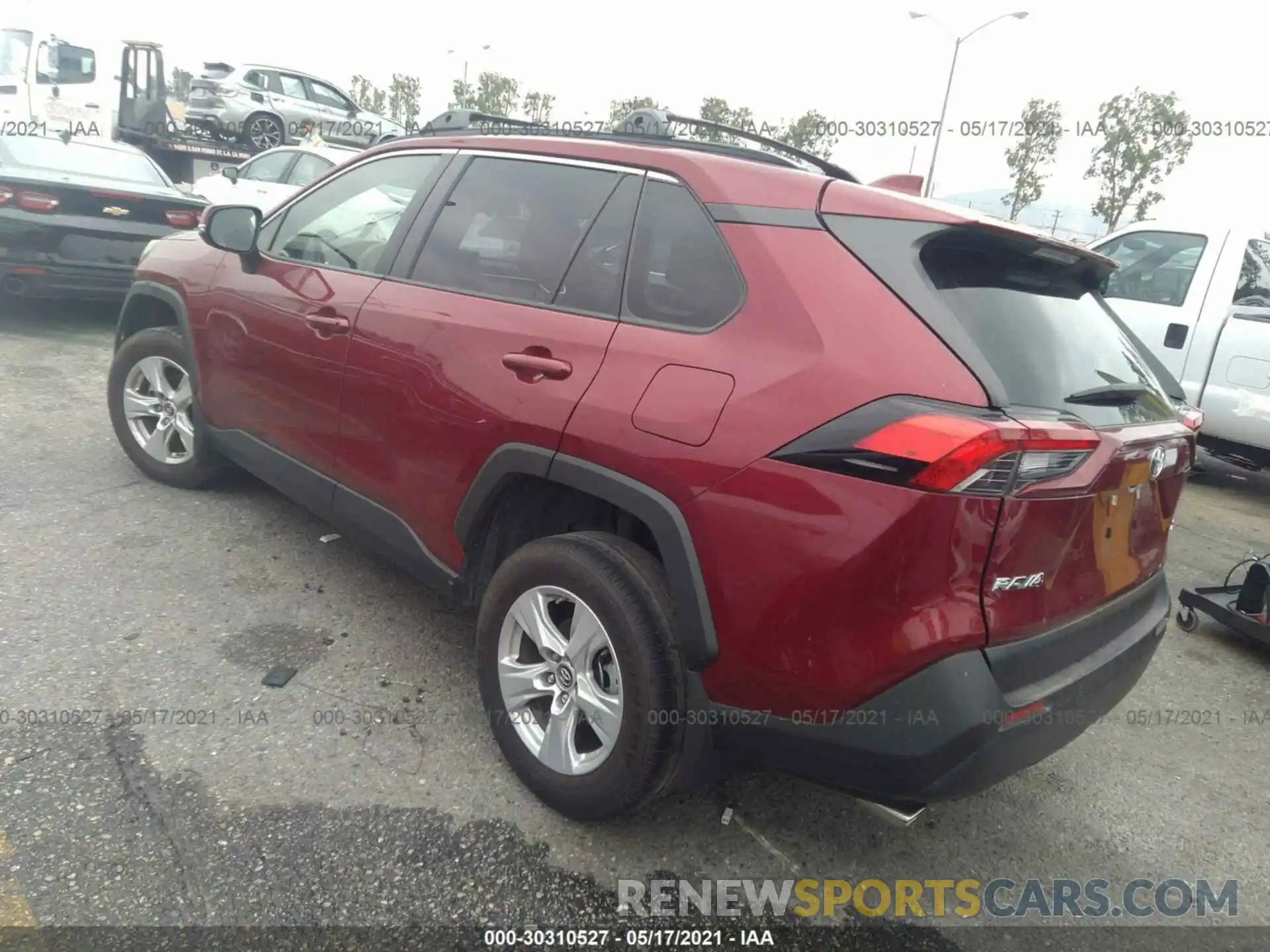 3 Фотография поврежденного автомобиля JTMW1RFV5KD023526 TOYOTA RAV4 2019