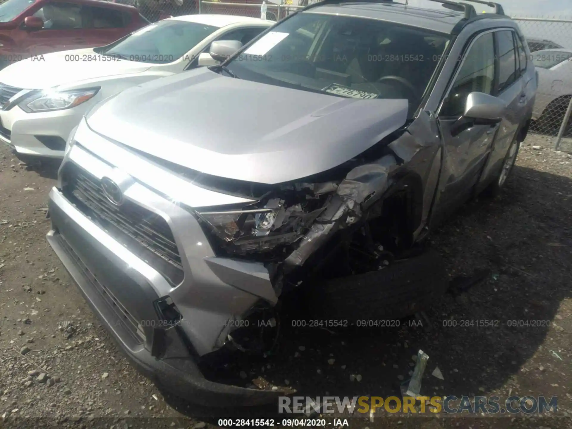 2 Фотография поврежденного автомобиля JTMW1RFV5KD023834 TOYOTA RAV4 2019