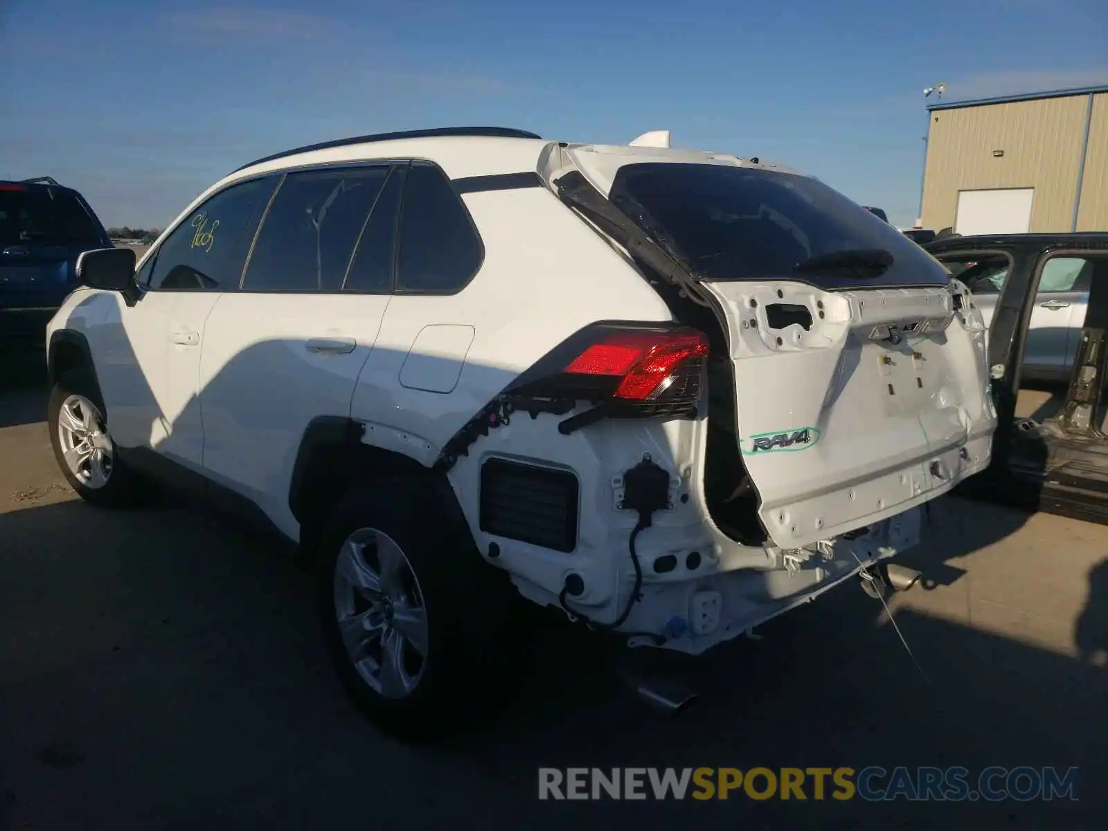 3 Photograph of a damaged car JTMW1RFV5KD029374 TOYOTA RAV4 2019