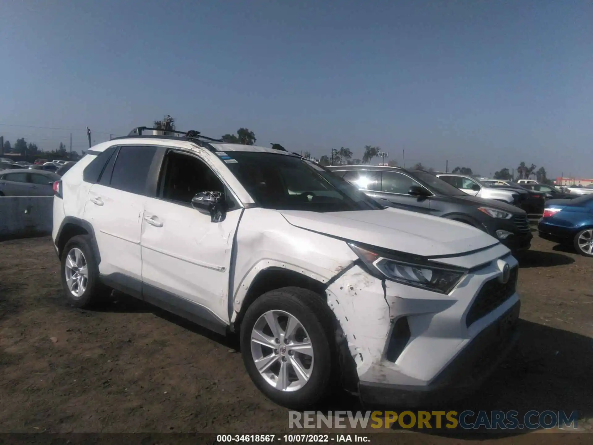 1 Фотография поврежденного автомобиля JTMW1RFV5KD029830 TOYOTA RAV4 2019