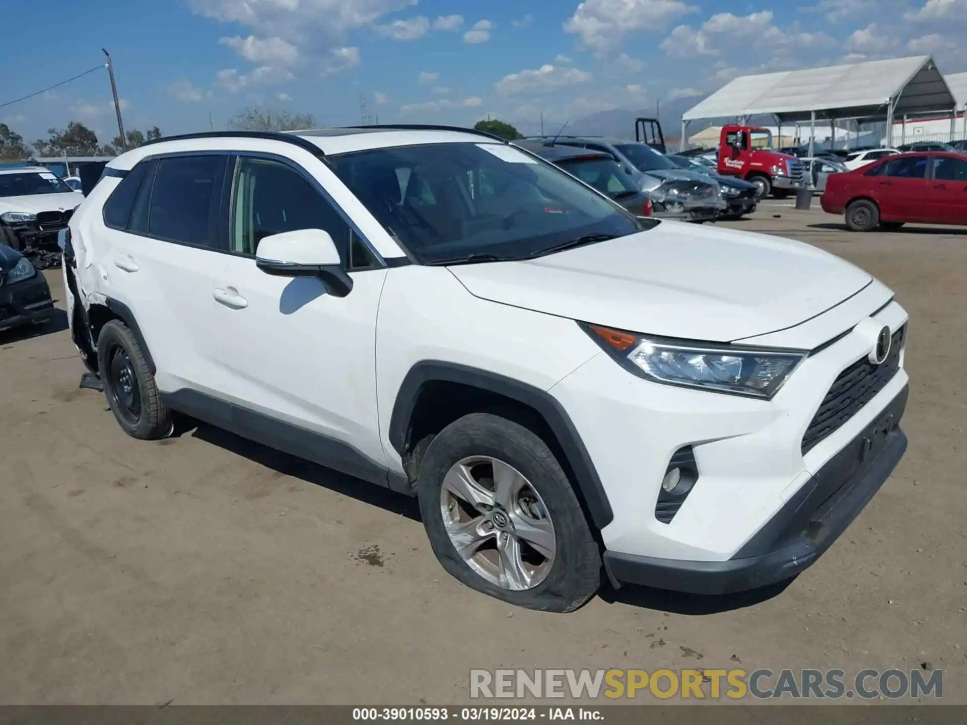 1 Фотография поврежденного автомобиля JTMW1RFV5KD030167 TOYOTA RAV4 2019