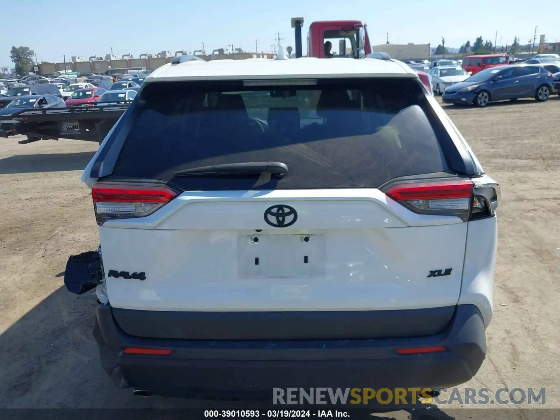 16 Photograph of a damaged car JTMW1RFV5KD030167 TOYOTA RAV4 2019