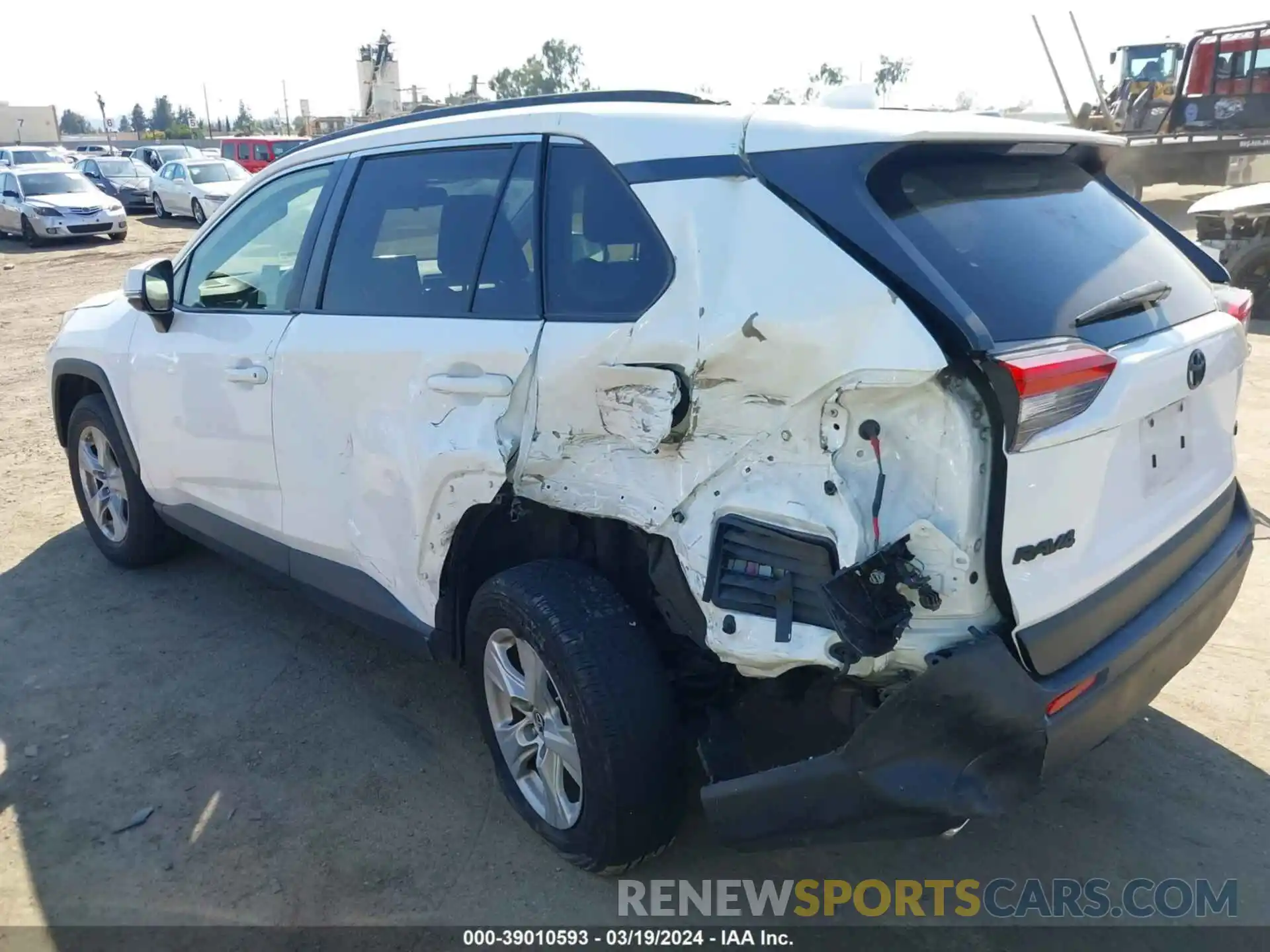 3 Photograph of a damaged car JTMW1RFV5KD030167 TOYOTA RAV4 2019