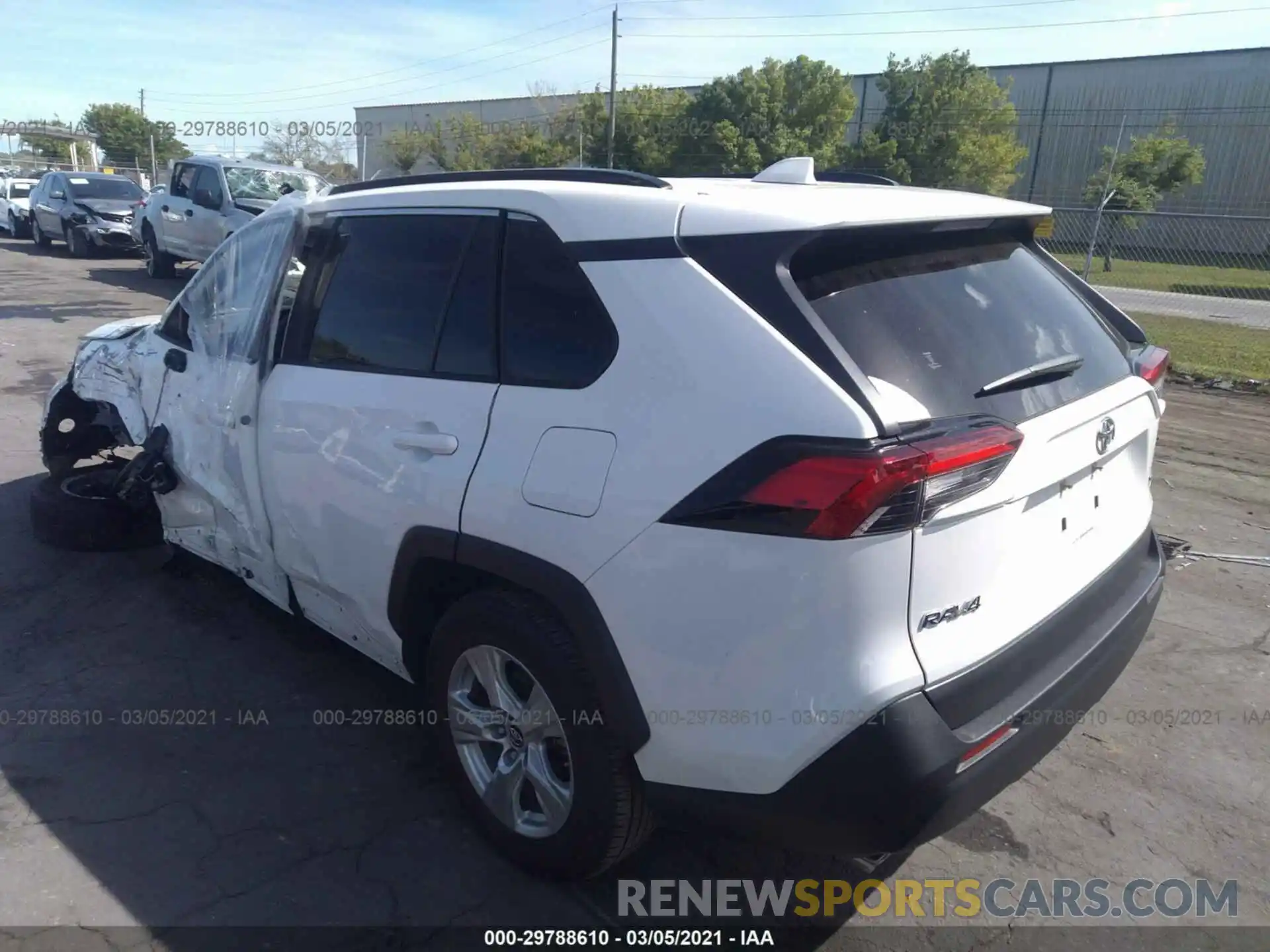 3 Photograph of a damaged car JTMW1RFV5KD031464 TOYOTA RAV4 2019