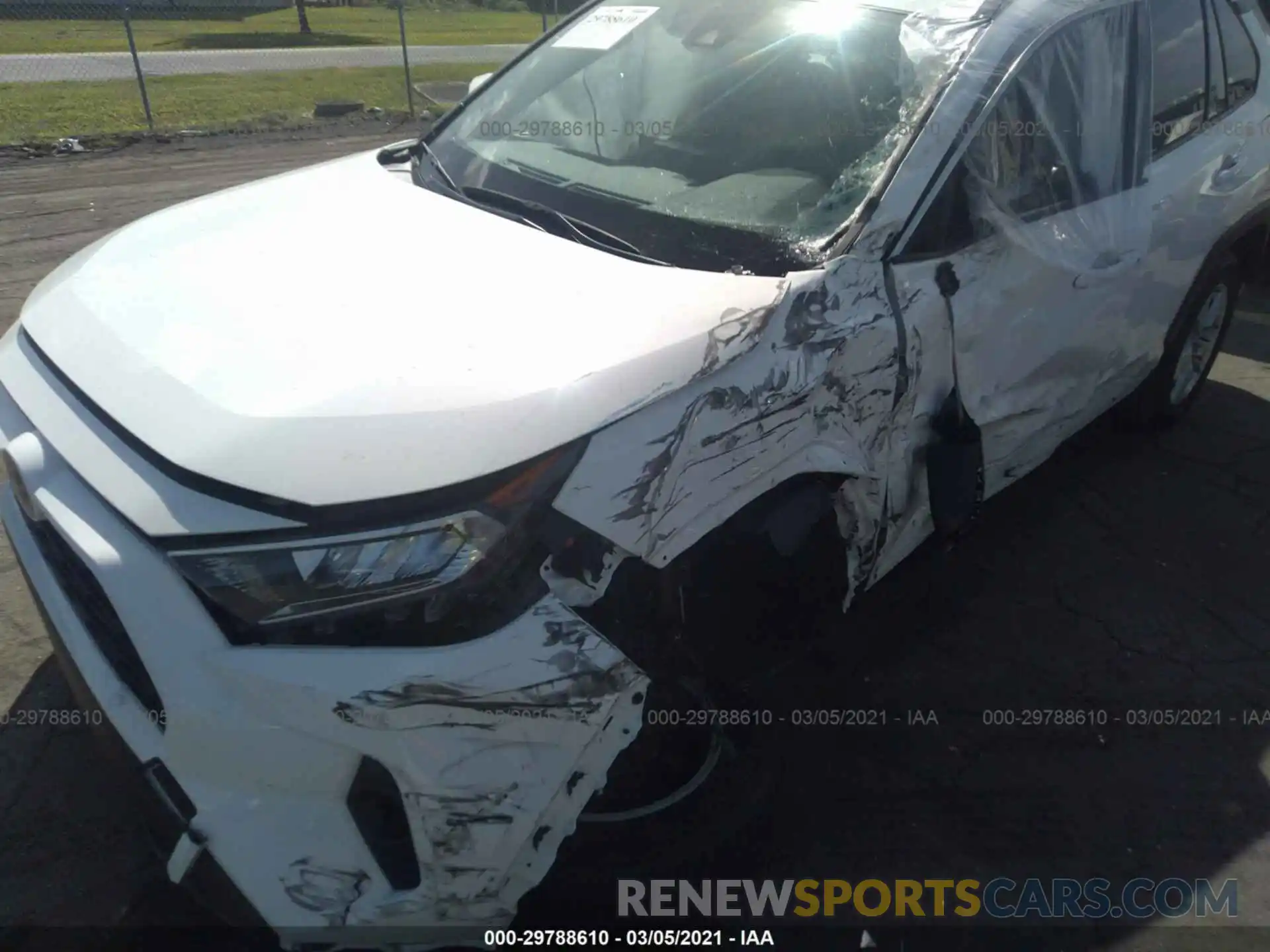 6 Photograph of a damaged car JTMW1RFV5KD031464 TOYOTA RAV4 2019