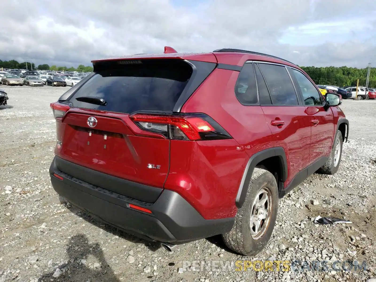 4 Photograph of a damaged car JTMW1RFV5KD500231 TOYOTA RAV4 2019