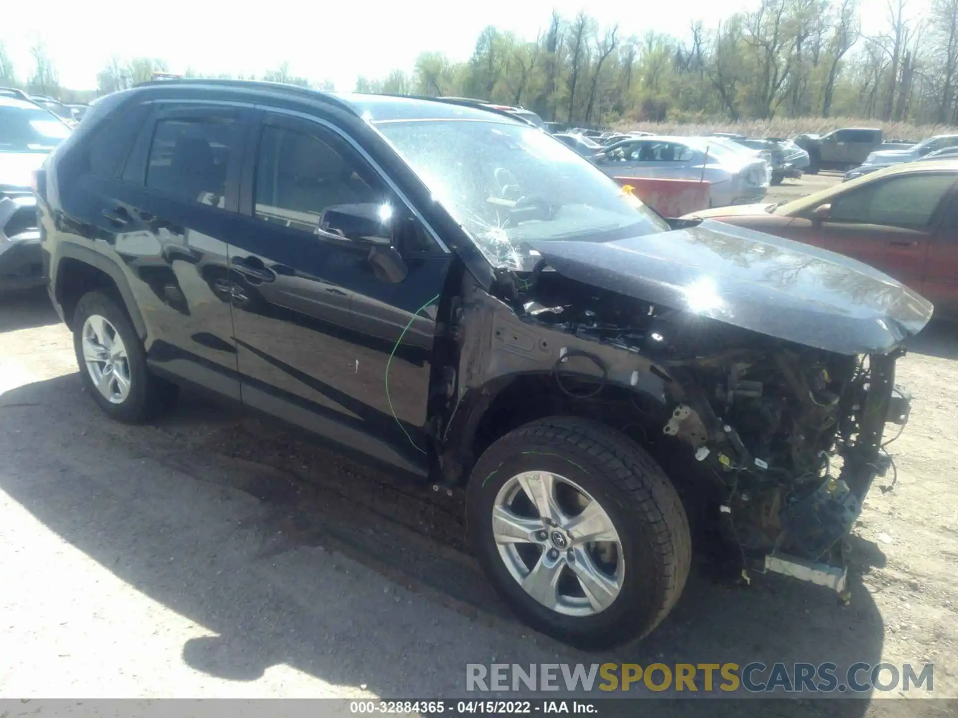 1 Photograph of a damaged car JTMW1RFV5KD500651 TOYOTA RAV4 2019