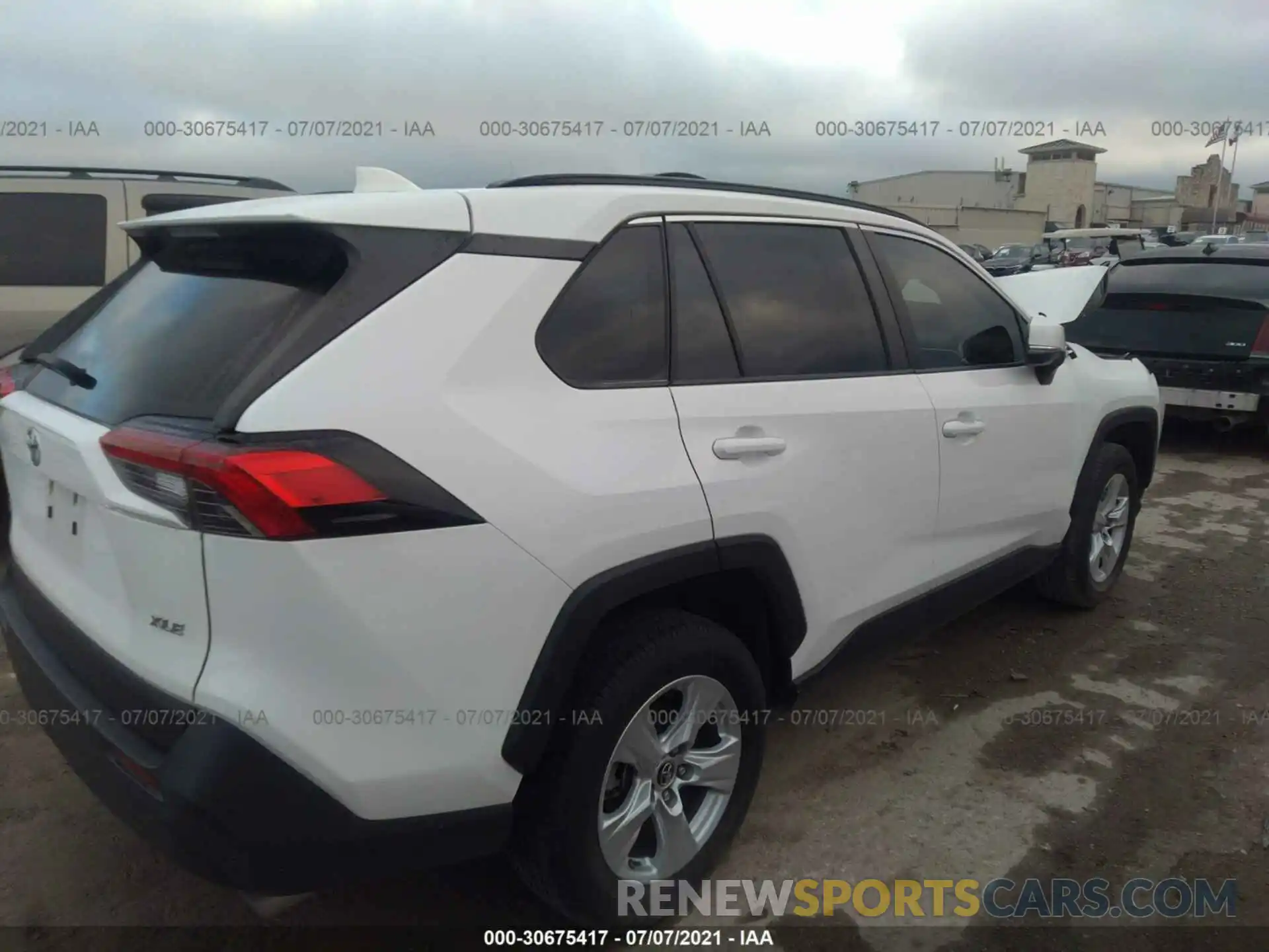 4 Фотография поврежденного автомобиля JTMW1RFV5KD501105 TOYOTA RAV4 2019