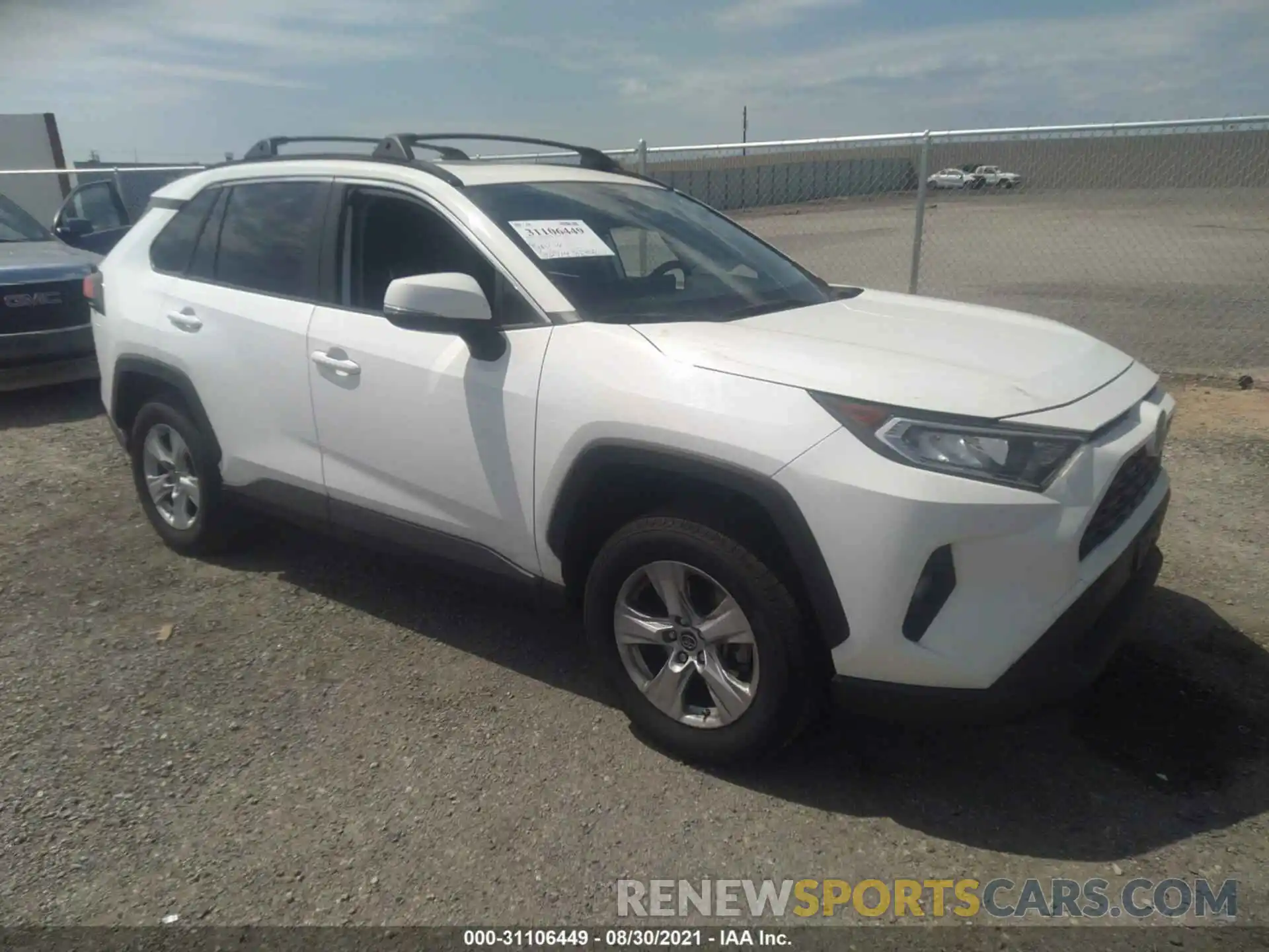 1 Photograph of a damaged car JTMW1RFV5KD507504 TOYOTA RAV4 2019