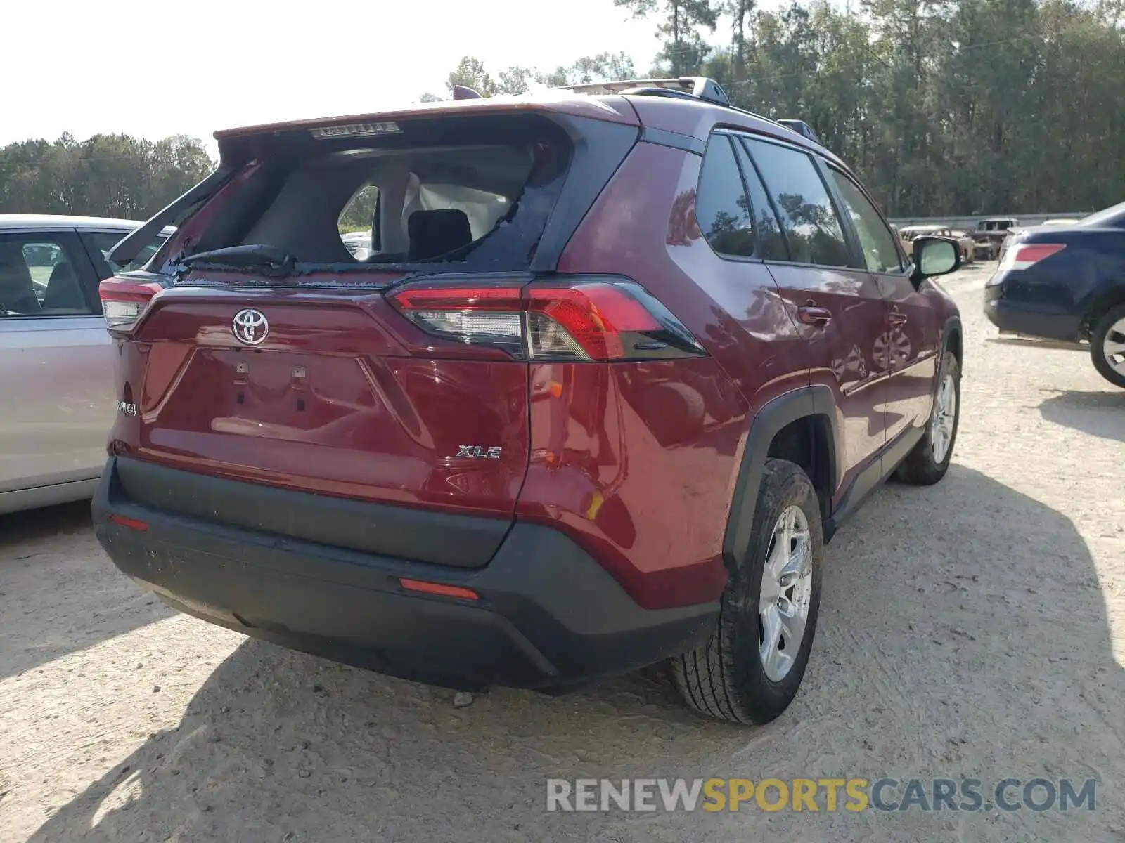 4 Photograph of a damaged car JTMW1RFV5KD509530 TOYOTA RAV4 2019