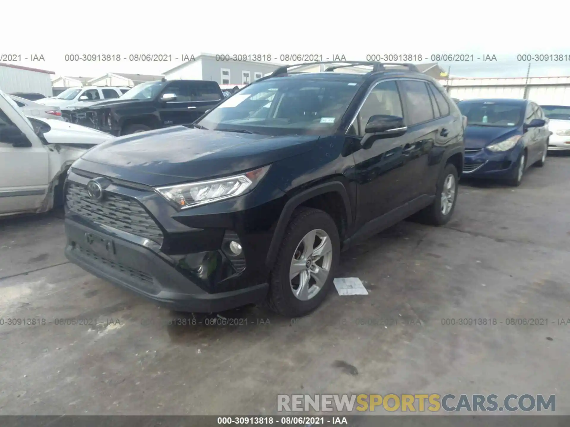 2 Фотография поврежденного автомобиля JTMW1RFV5KD512282 TOYOTA RAV4 2019