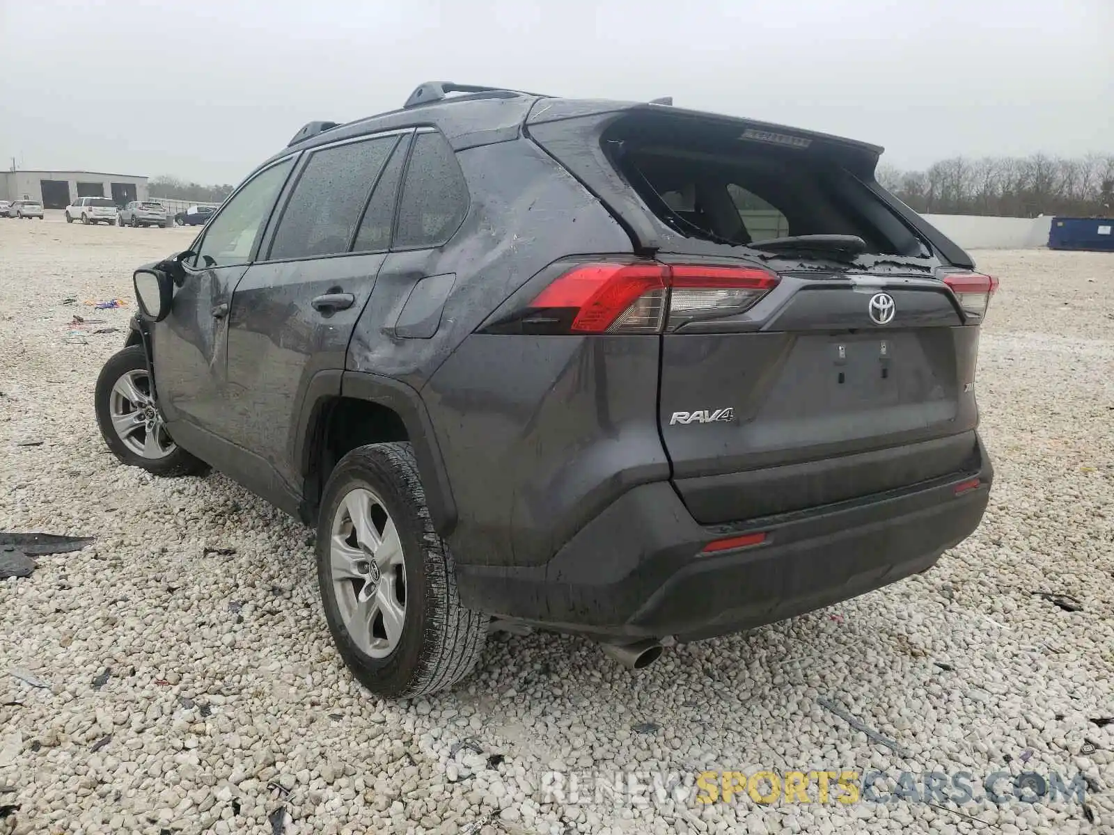 3 Photograph of a damaged car JTMW1RFV5KD513206 TOYOTA RAV4 2019