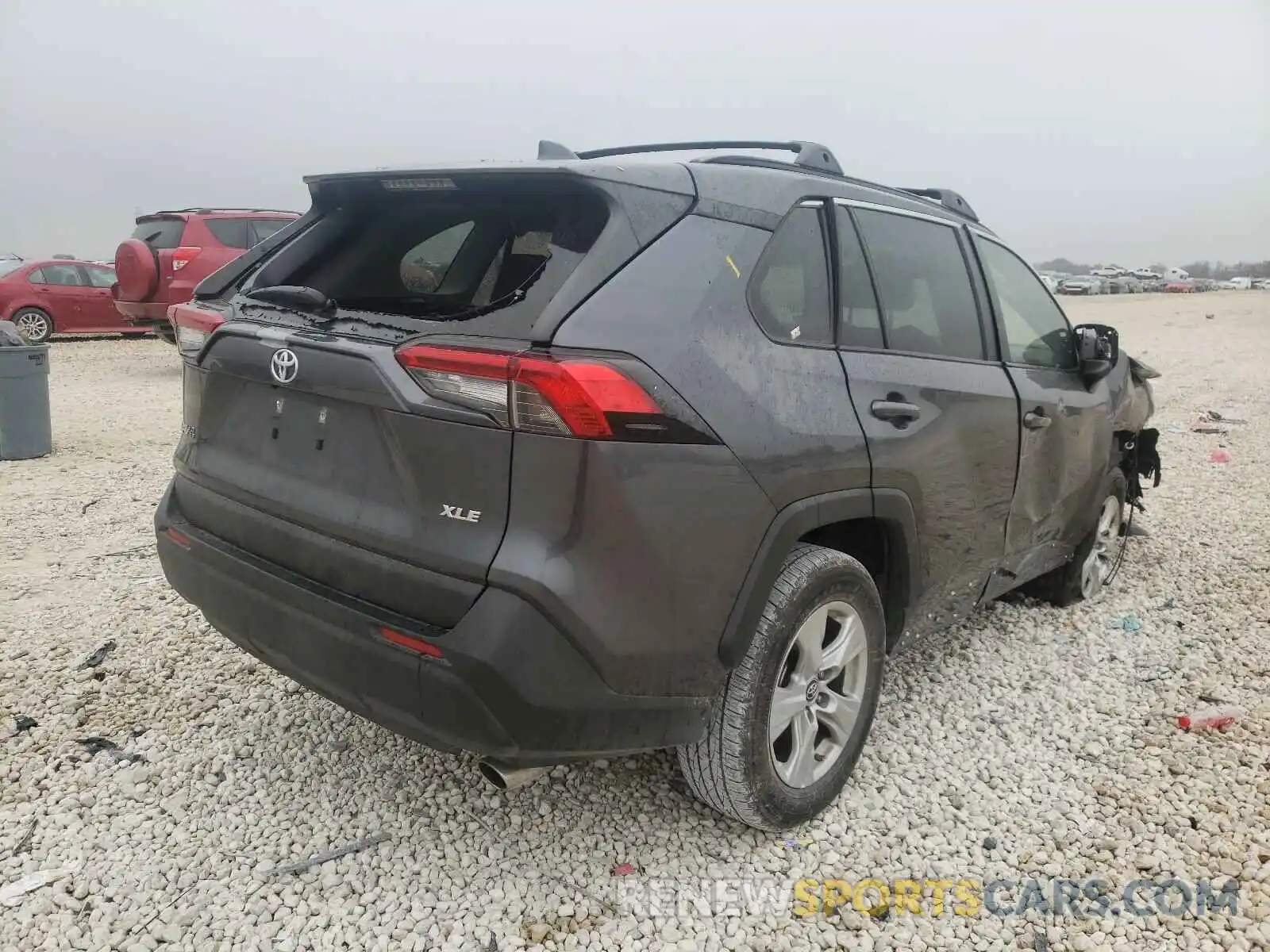 4 Photograph of a damaged car JTMW1RFV5KD513206 TOYOTA RAV4 2019