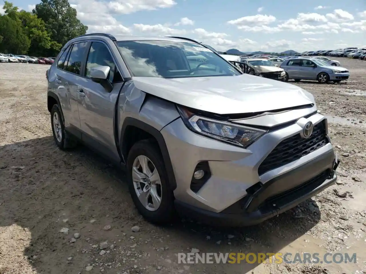 1 Photograph of a damaged car JTMW1RFV5KD513500 TOYOTA RAV4 2019