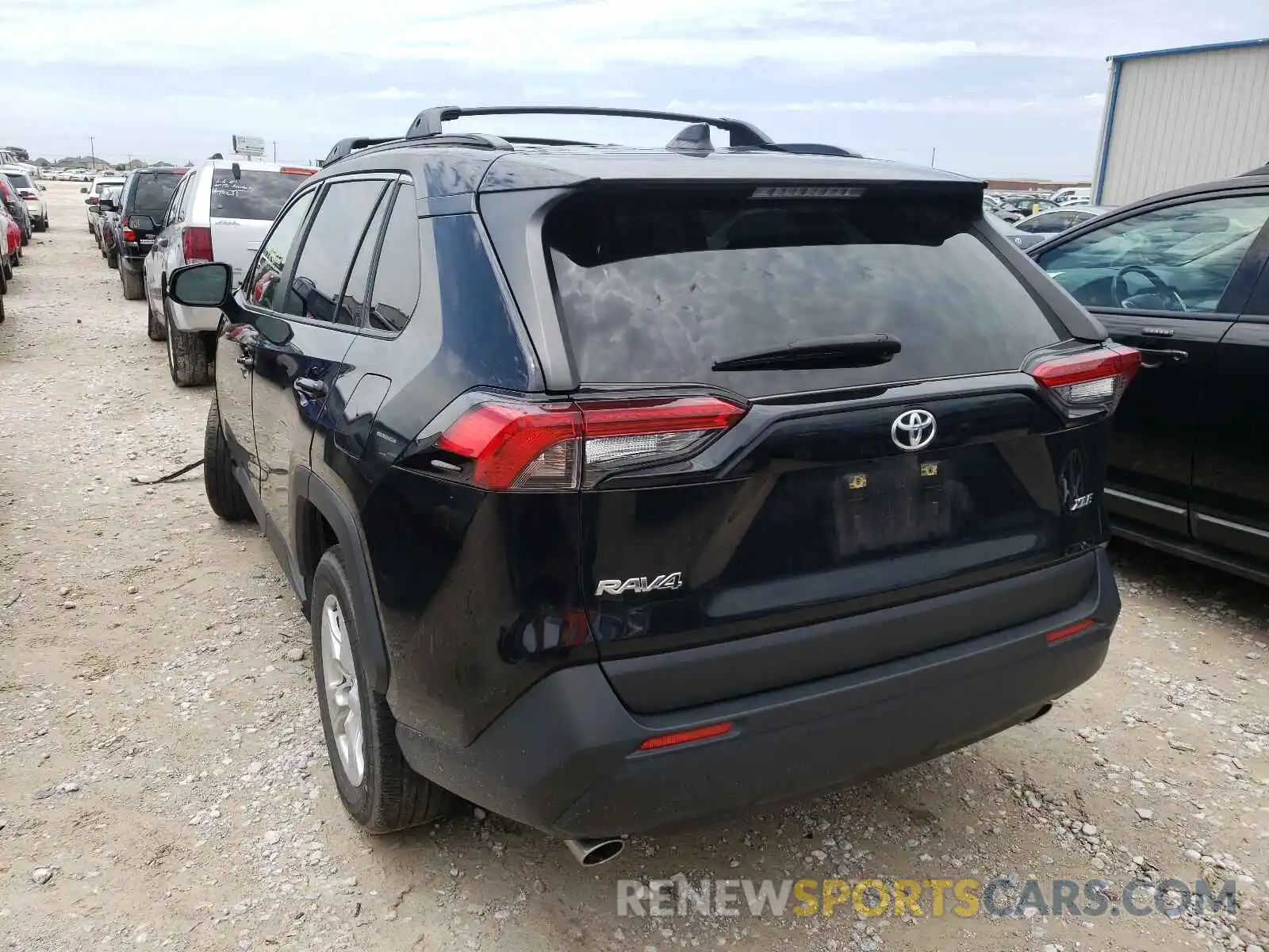 3 Photograph of a damaged car JTMW1RFV5KJ002144 TOYOTA RAV4 2019