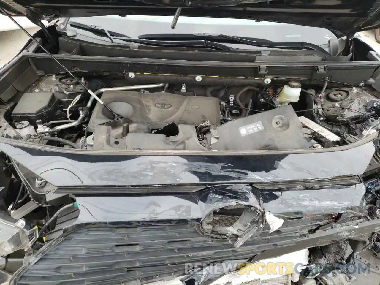 7 Photograph of a damaged car JTMW1RFV5KJ002287 TOYOTA RAV4 2019