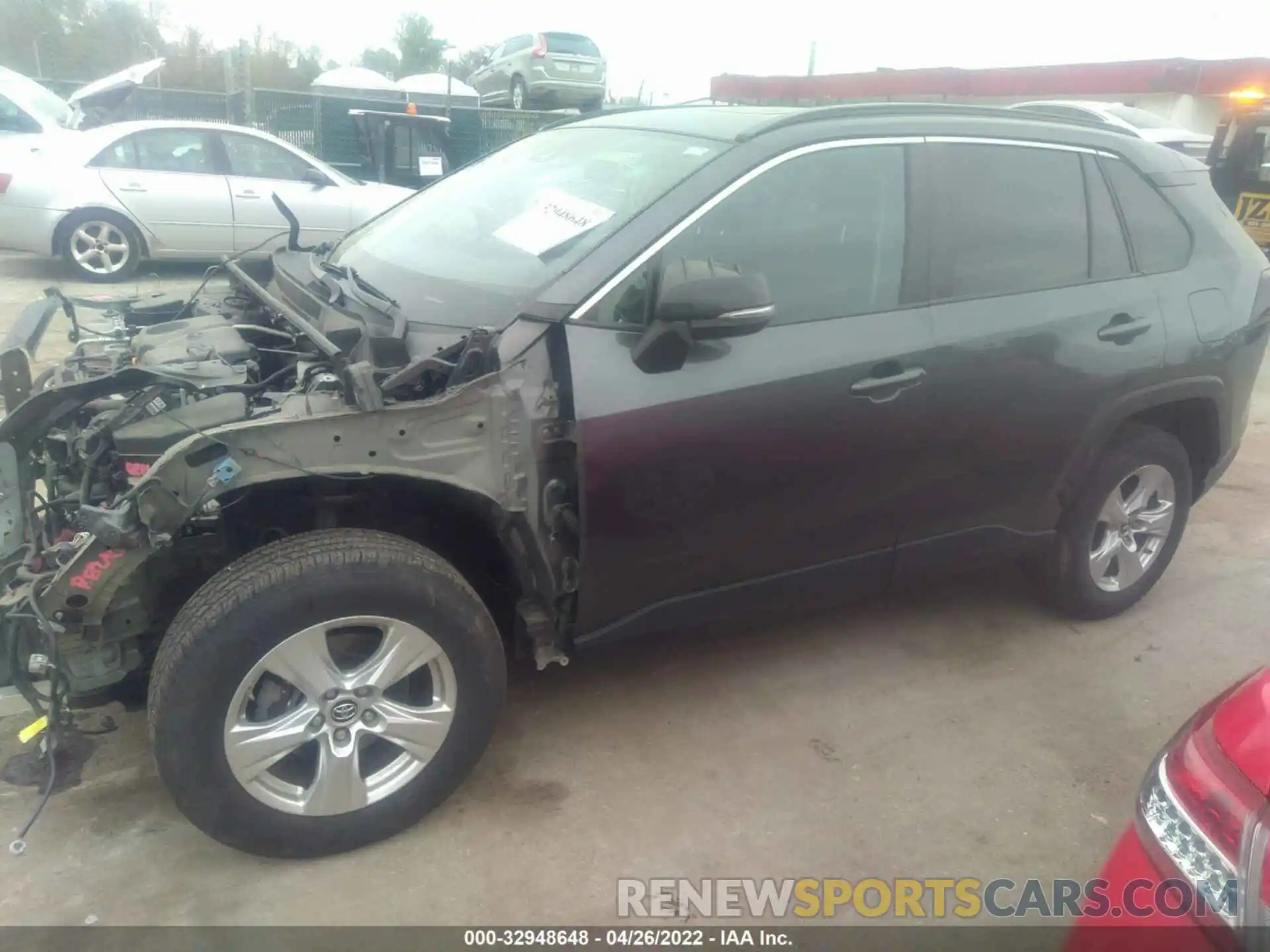 2 Photograph of a damaged car JTMW1RFV6KD003074 TOYOTA RAV4 2019