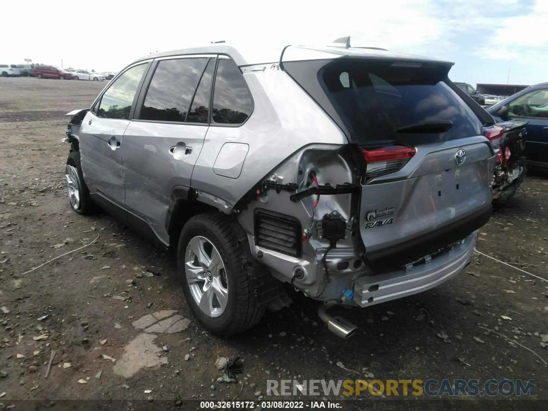 3 Фотография поврежденного автомобиля JTMW1RFV6KD007612 TOYOTA RAV4 2019