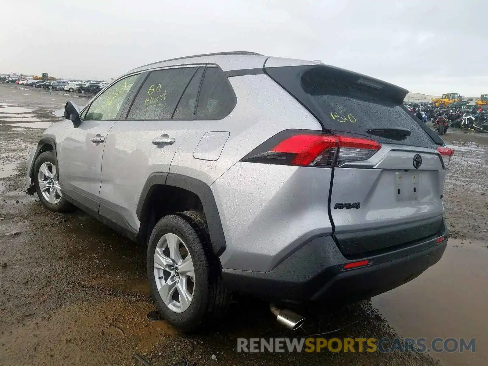 3 Photograph of a damaged car JTMW1RFV6KD008419 TOYOTA RAV4 2019