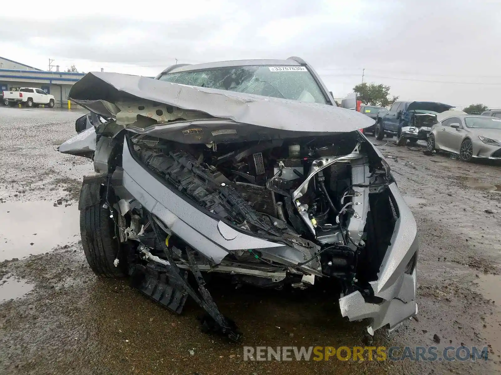 9 Фотография поврежденного автомобиля JTMW1RFV6KD008419 TOYOTA RAV4 2019