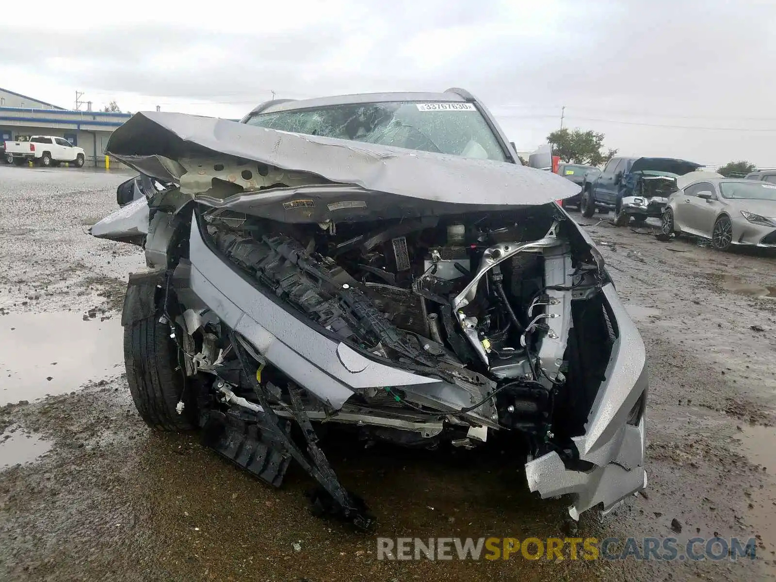 9 Photograph of a damaged car JTMW1RFV6KD008419 TOYOTA RAV4 2019