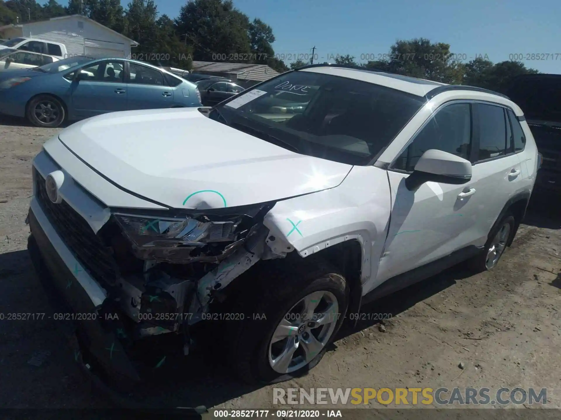 2 Photograph of a damaged car JTMW1RFV6KD010591 TOYOTA RAV4 2019