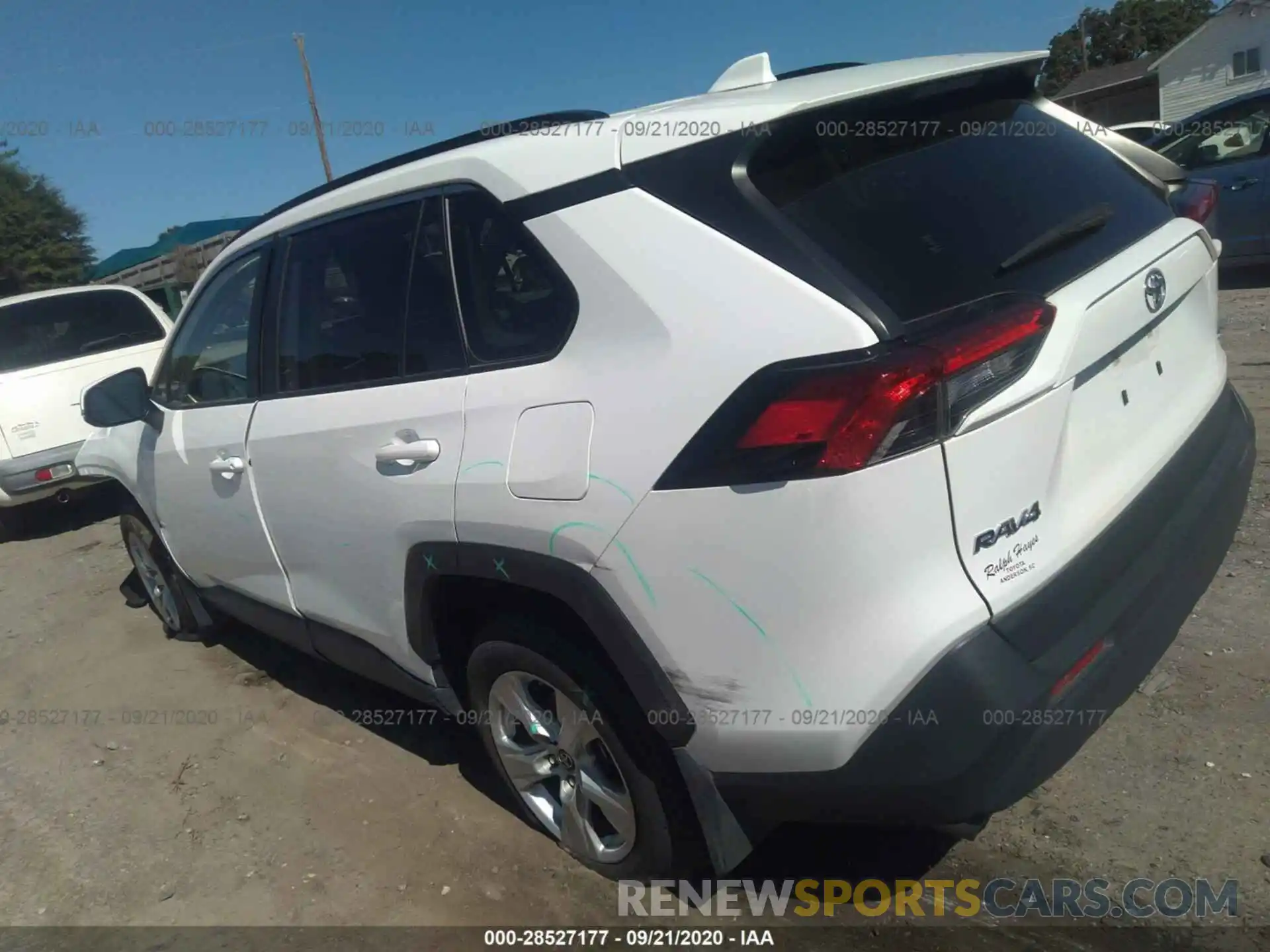 3 Photograph of a damaged car JTMW1RFV6KD010591 TOYOTA RAV4 2019