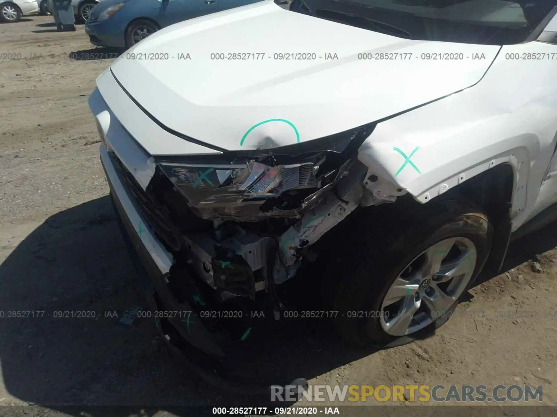 6 Photograph of a damaged car JTMW1RFV6KD010591 TOYOTA RAV4 2019