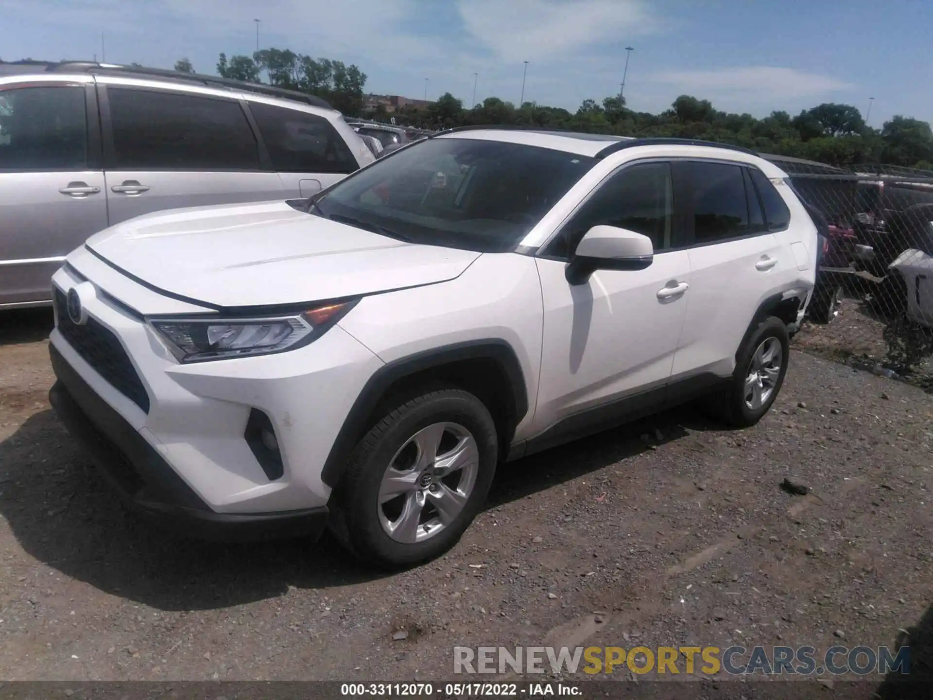 2 Фотография поврежденного автомобиля JTMW1RFV6KD011675 TOYOTA RAV4 2019