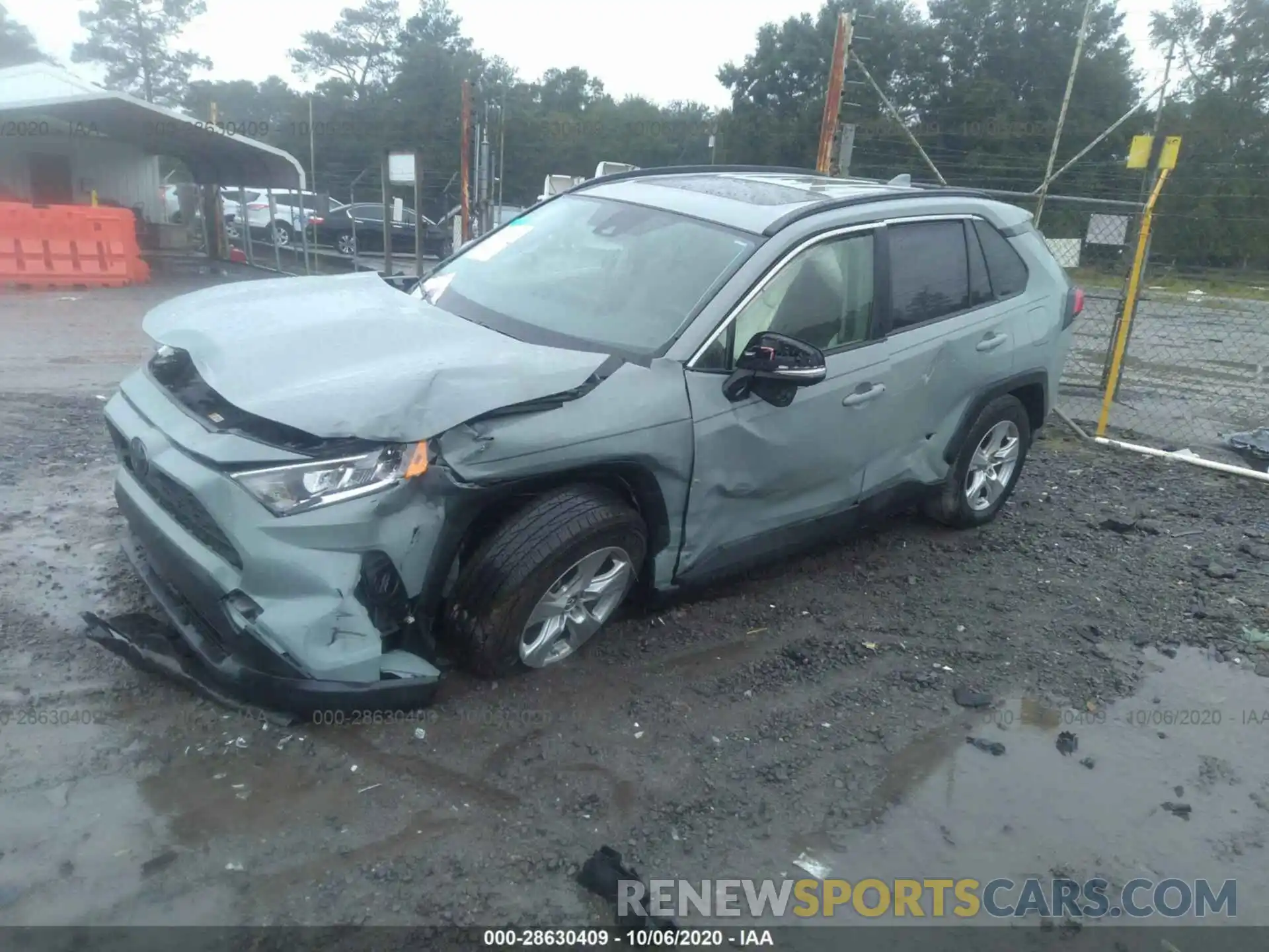 2 Photograph of a damaged car JTMW1RFV6KD015340 TOYOTA RAV4 2019