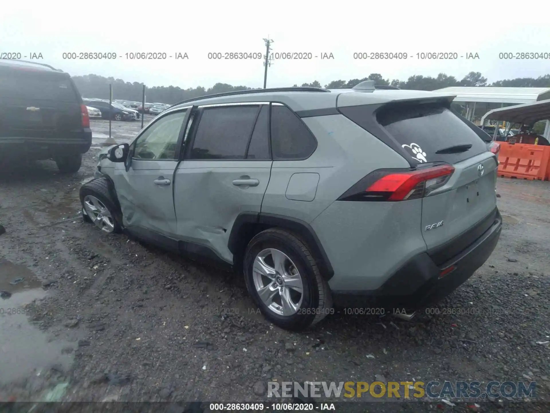 3 Фотография поврежденного автомобиля JTMW1RFV6KD015340 TOYOTA RAV4 2019