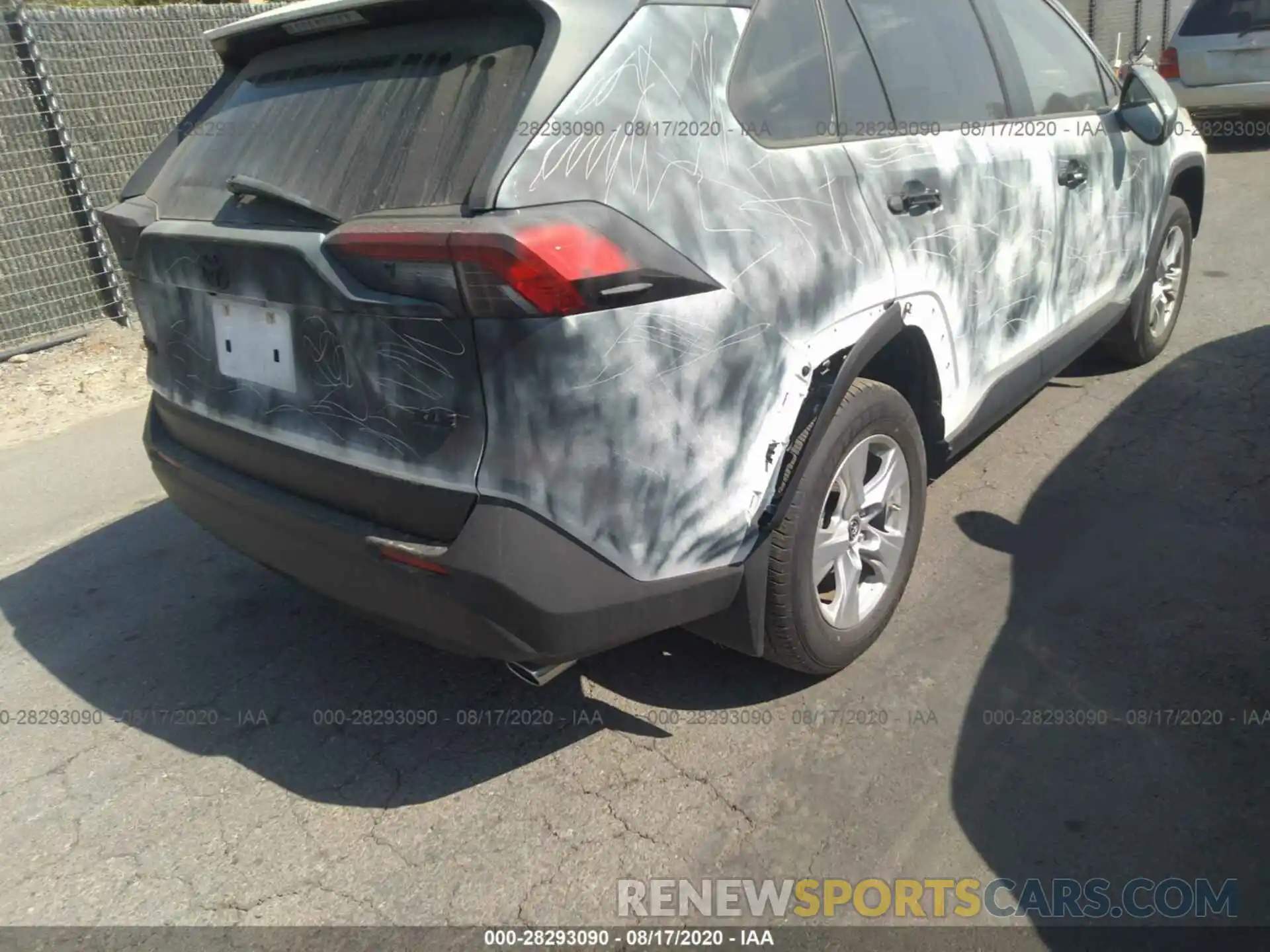 6 Photograph of a damaged car JTMW1RFV6KD015466 TOYOTA RAV4 2019