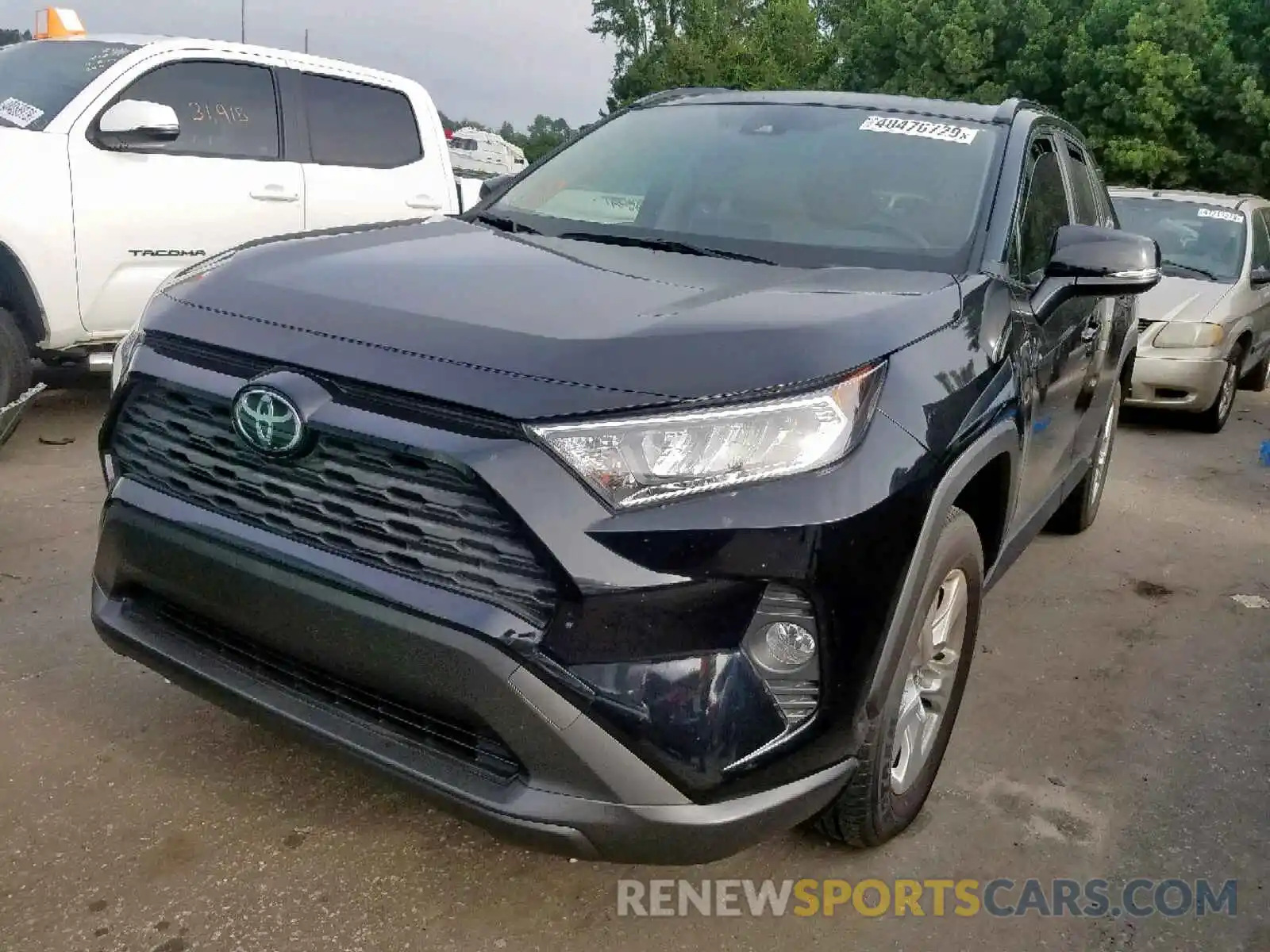 2 Фотография поврежденного автомобиля JTMW1RFV6KD017203 TOYOTA RAV4 2019