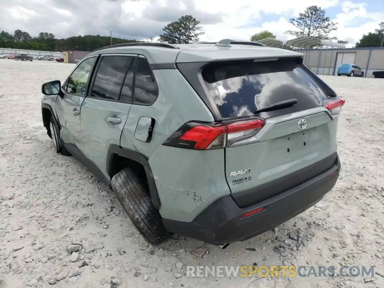 3 Photograph of a damaged car JTMW1RFV6KD021994 TOYOTA RAV4 2019