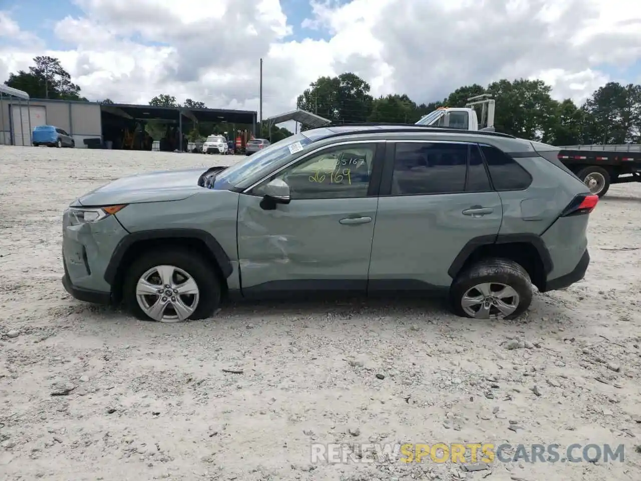 9 Photograph of a damaged car JTMW1RFV6KD021994 TOYOTA RAV4 2019