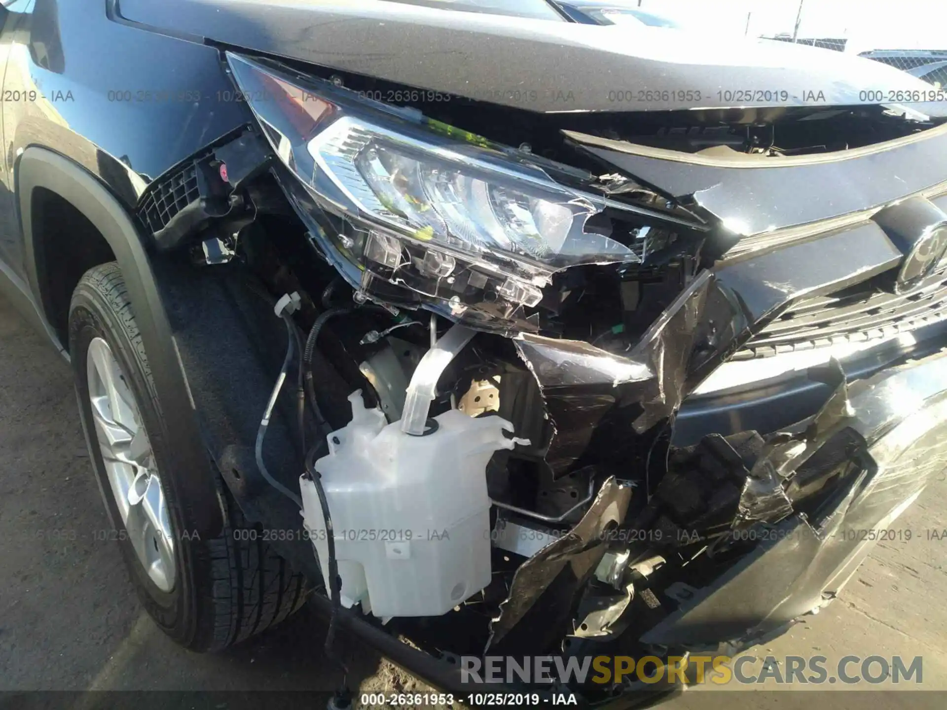 6 Photograph of a damaged car JTMW1RFV6KD024121 TOYOTA RAV4 2019